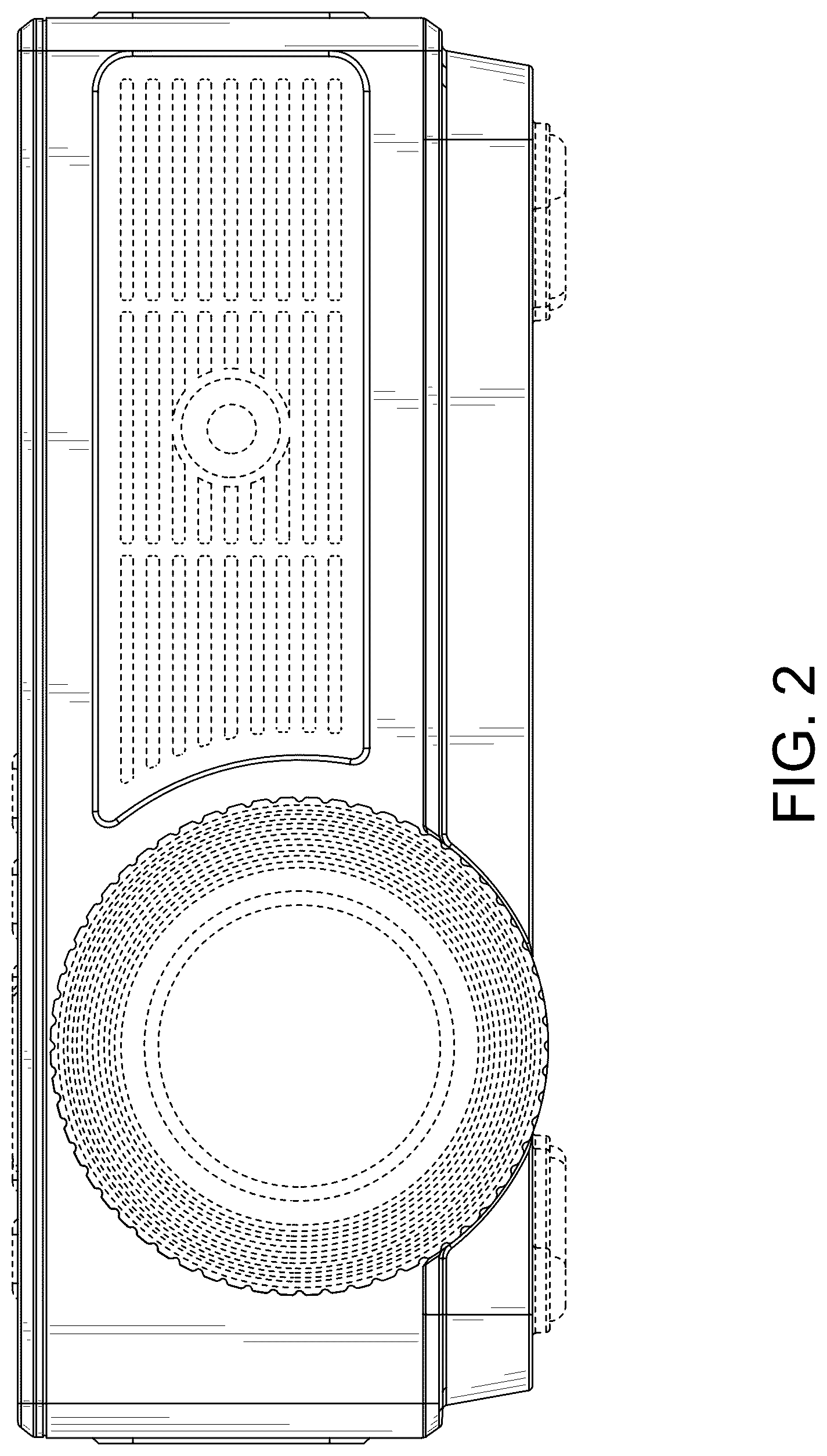 Patent USD1044911 Figure 2 – Projector