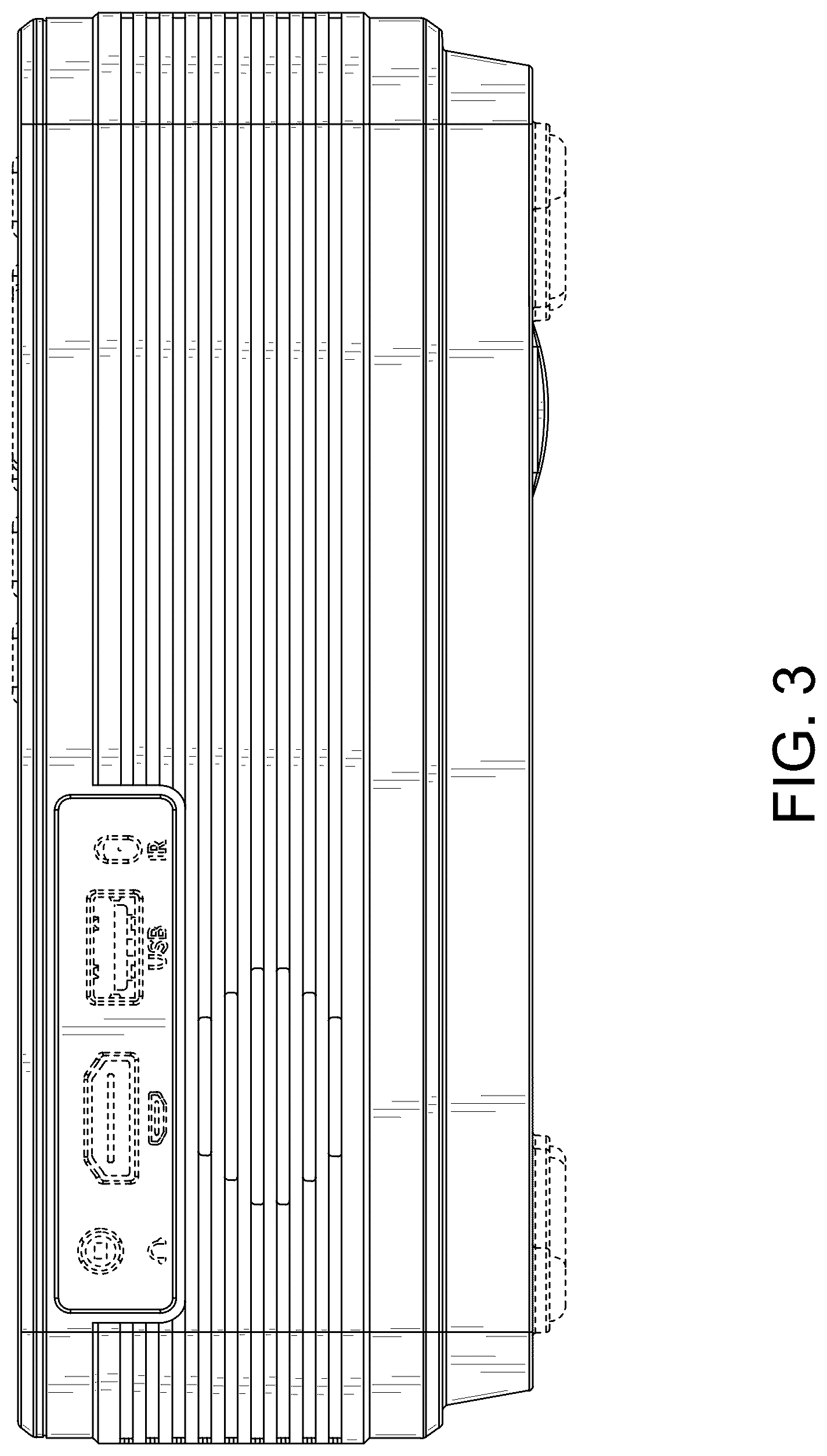 Patent USD1044911 Figure 3 – Projector
