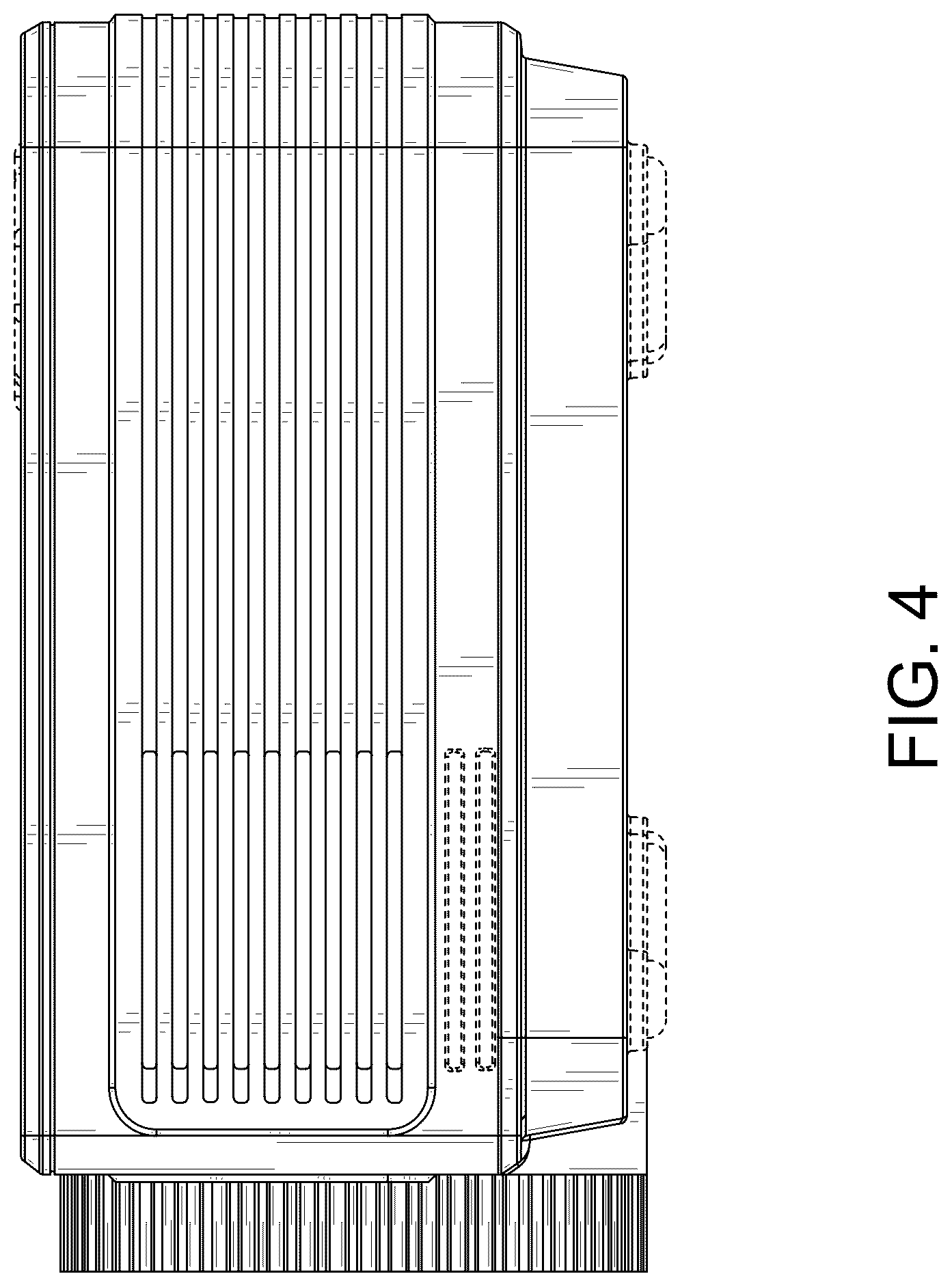 Patent USD1044911 Figure 4 – Projector