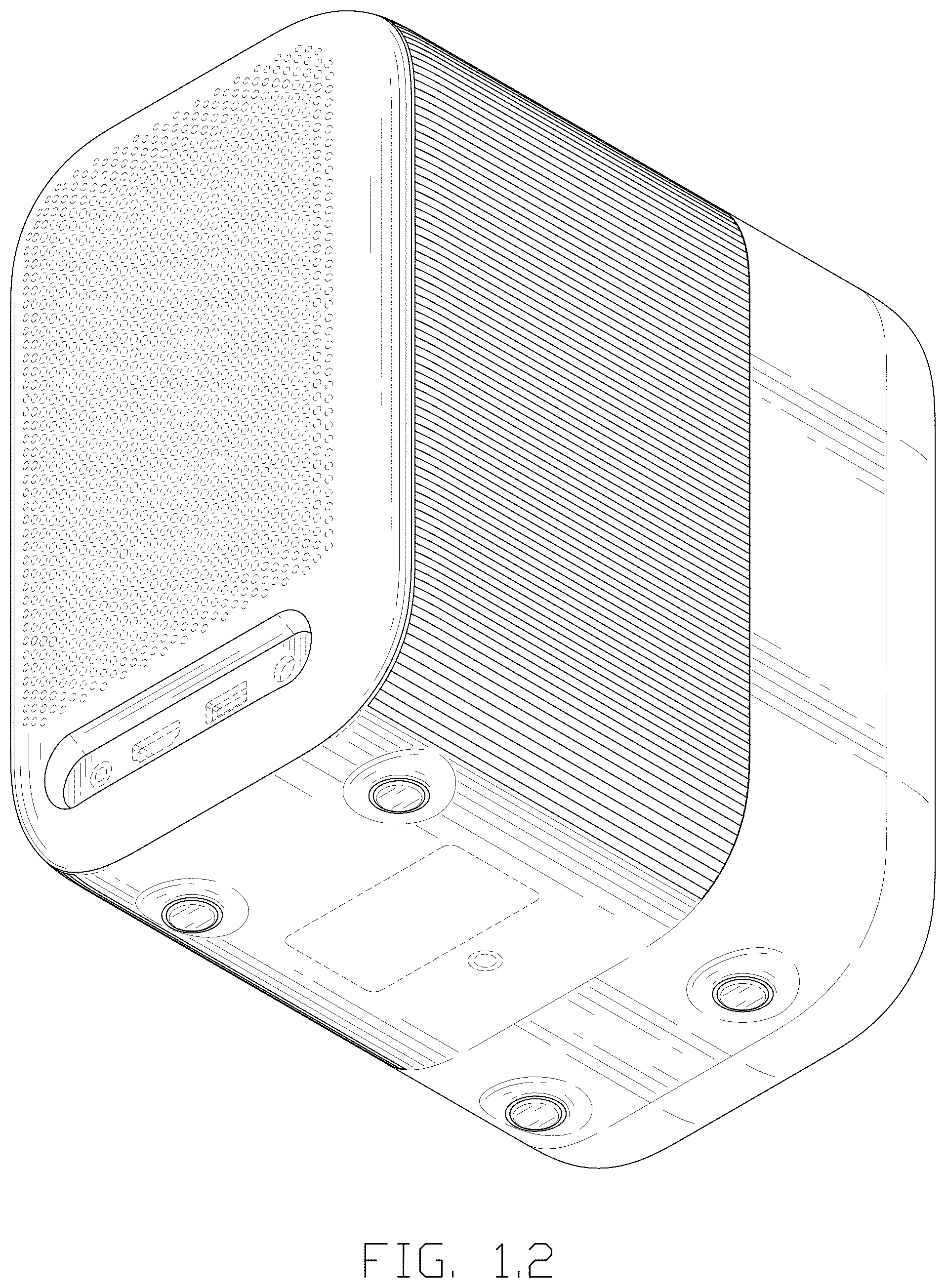 Patent USD1044912 Figure 2 – Projector