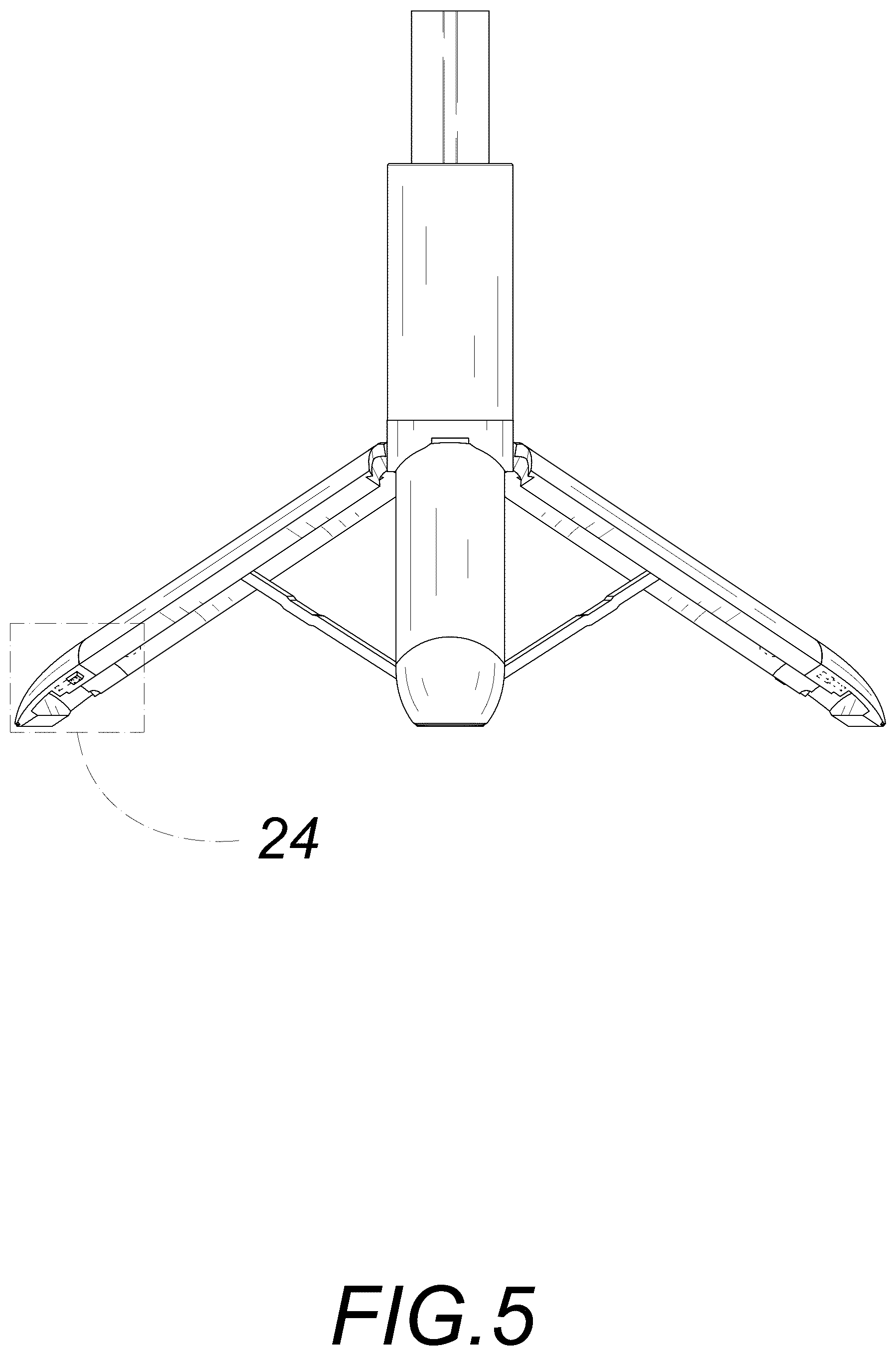 Patent USD1044914 Figure 5 – Phone tripod