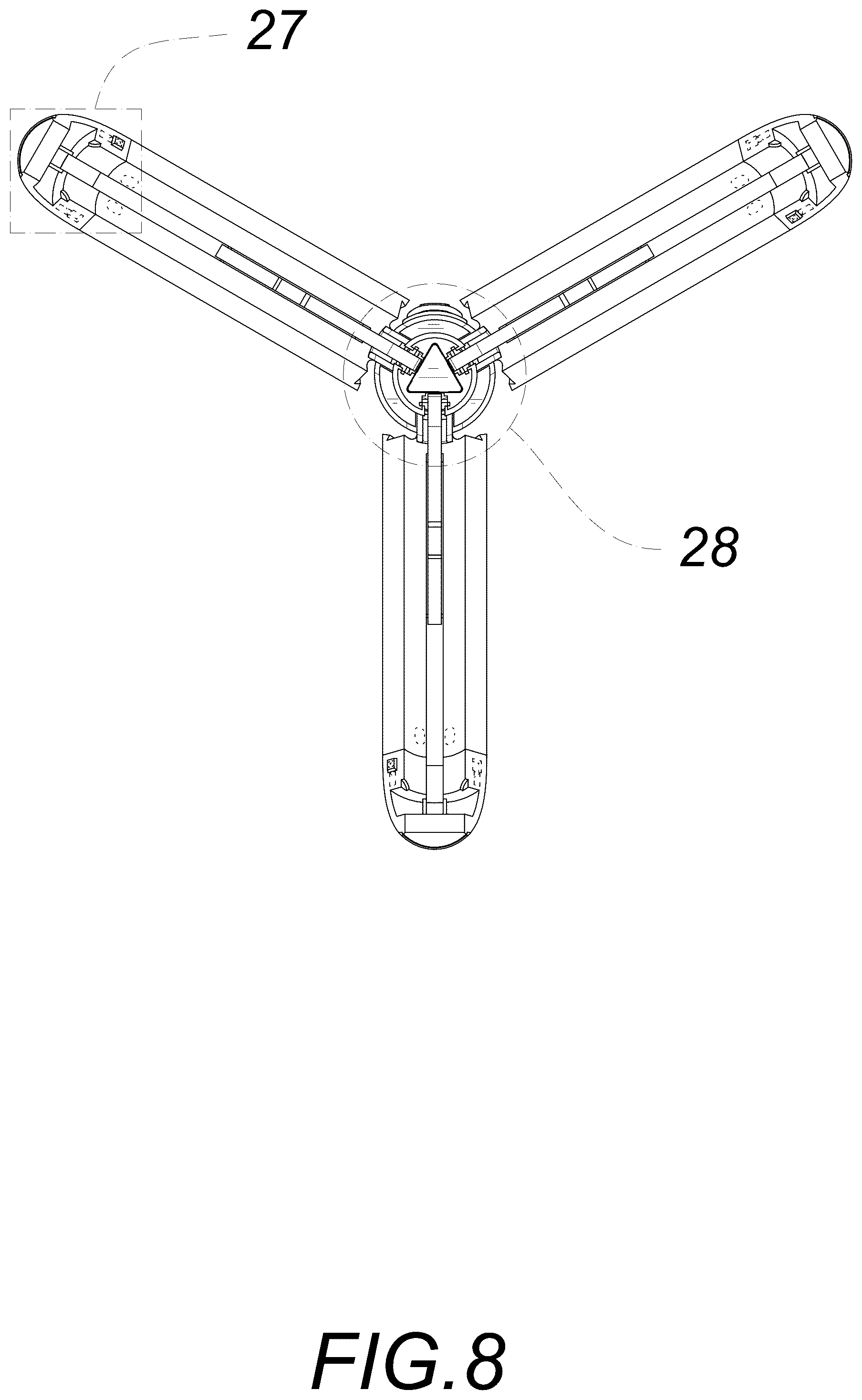 Patent USD1044914 Figure 8 – Phone tripod