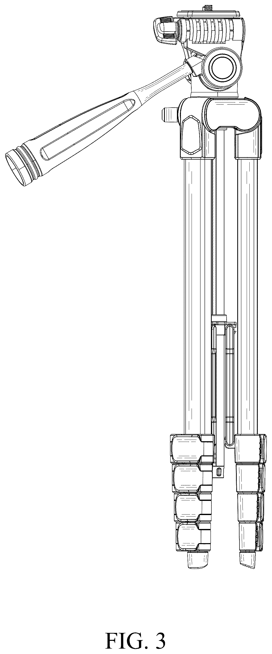 Patent USD1044915 Figure 3 – Tripod