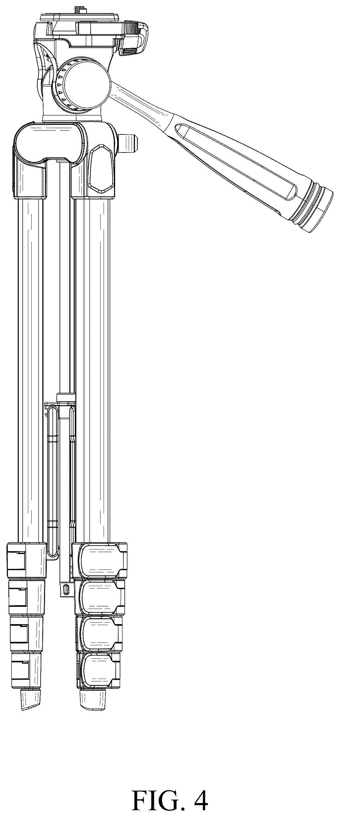 Patent USD1044915 Figure 4 – Tripod