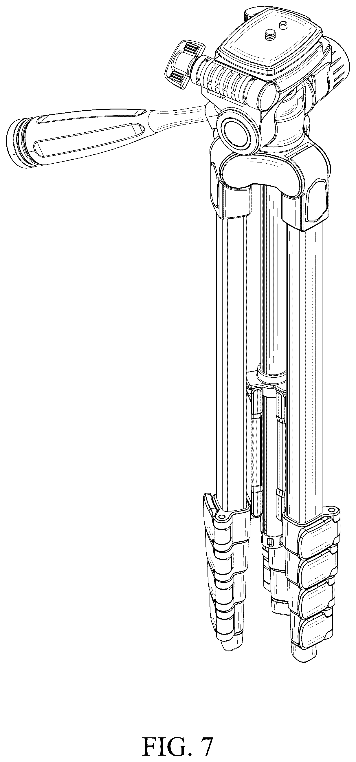 Patent USD1044915 Figure 7 – Tripod