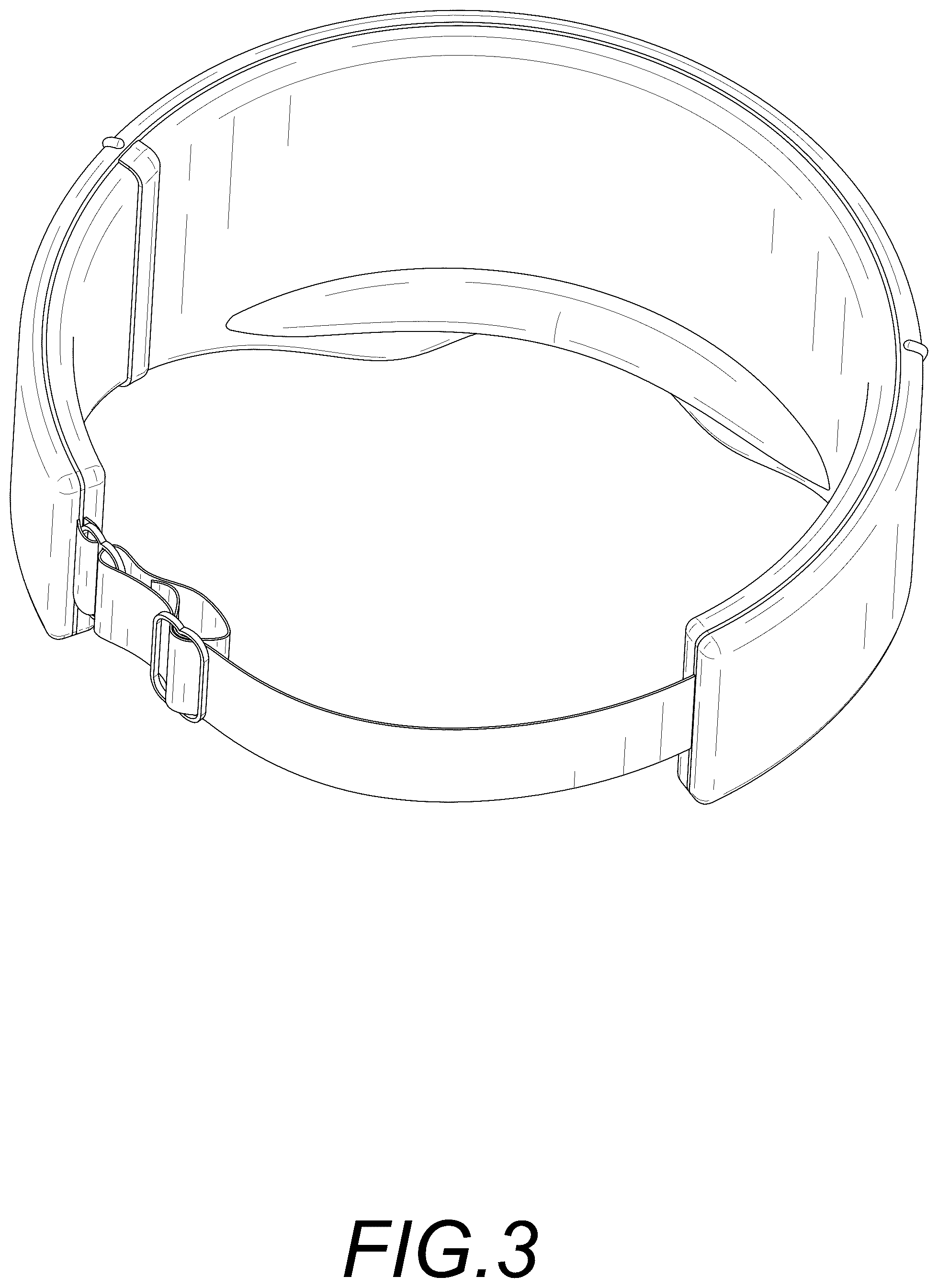 Patent USD1044916 Figure 3 – Sleep mask