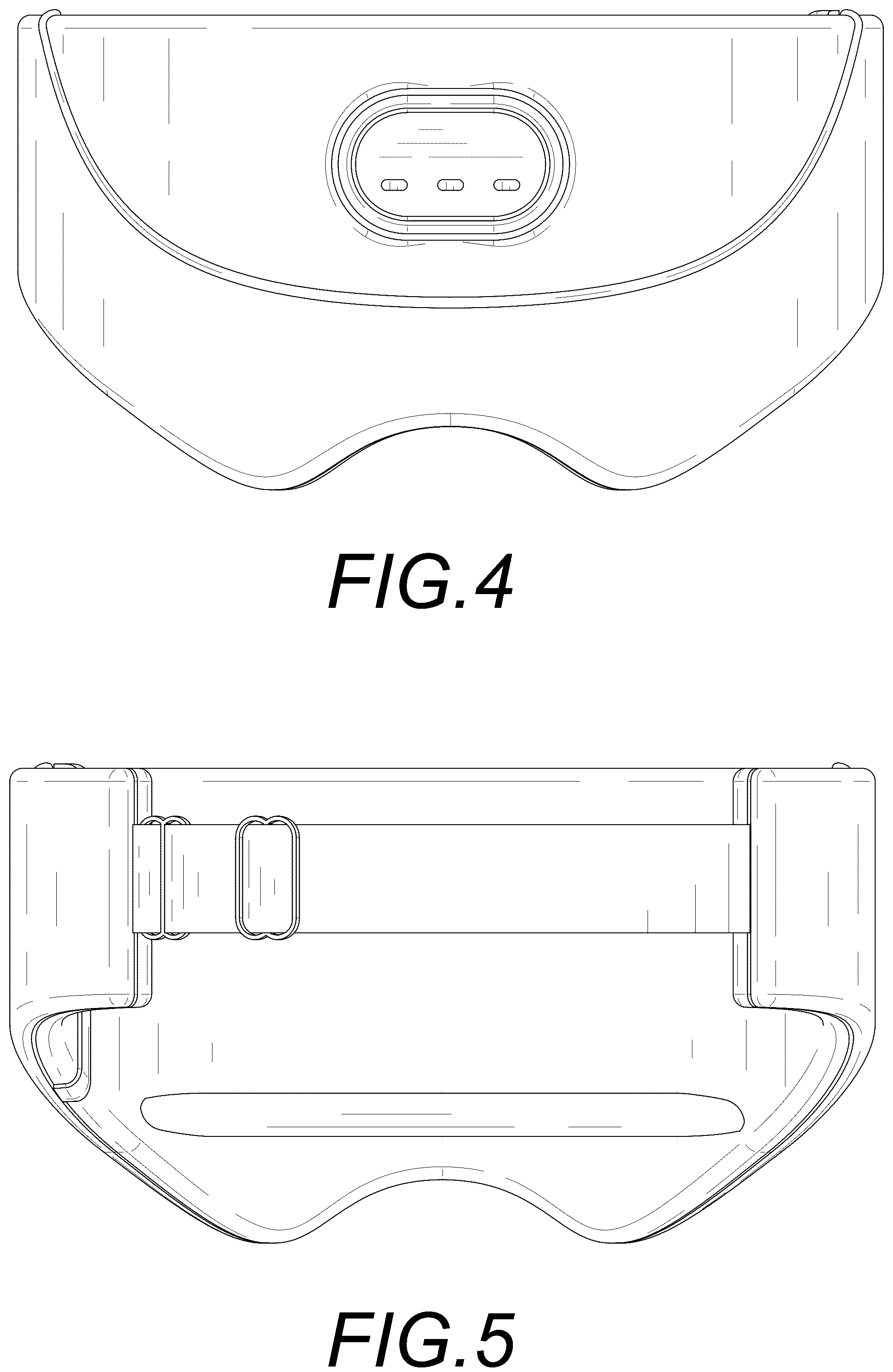 Patent USD1044916 Figure 4 – Sleep mask