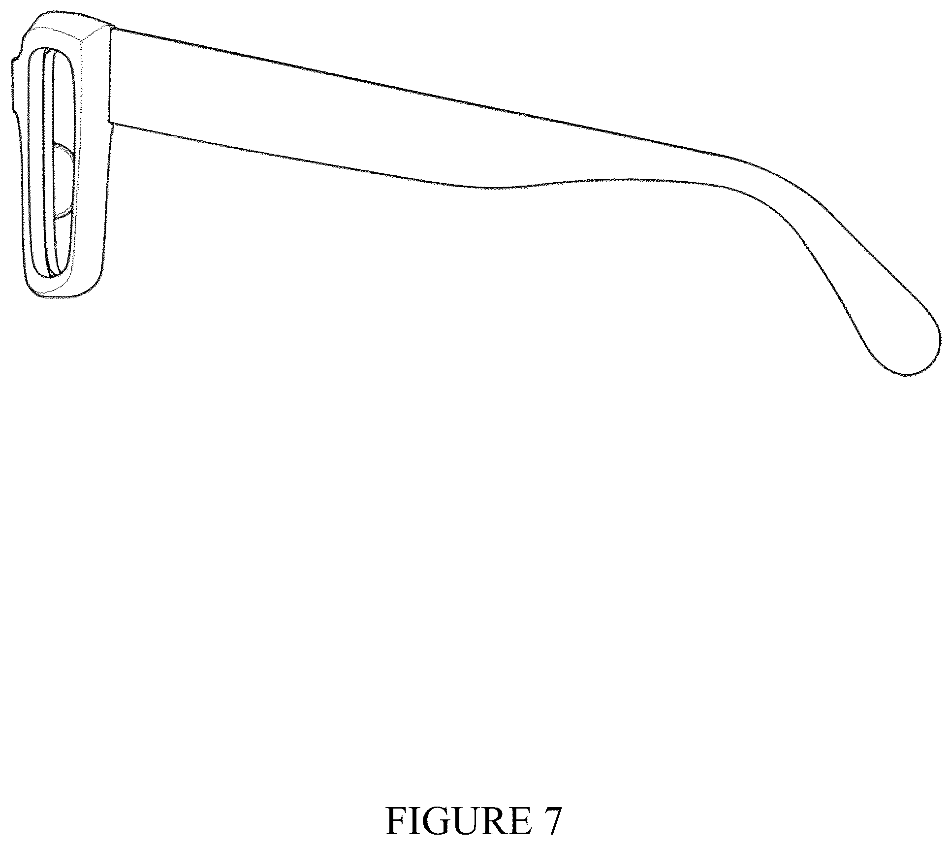 Patent USD1044918 Figure 7 – Glasses