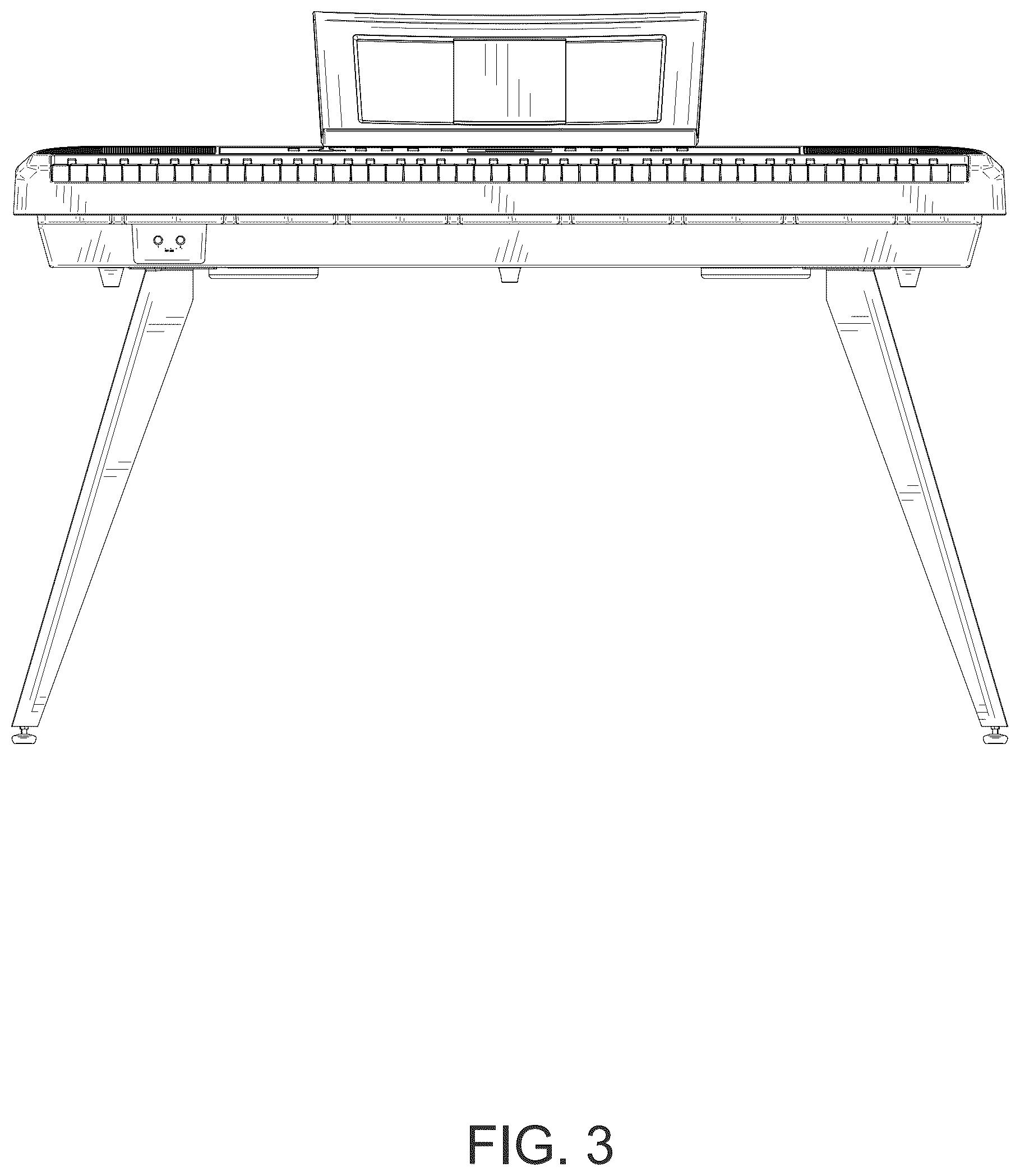 Patent USD1044920 Figure 3 – Electronic piano