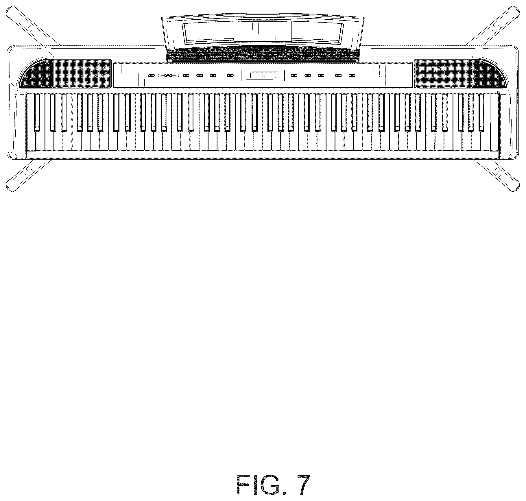 Patent USD1044920 Figure 7 – Electronic piano