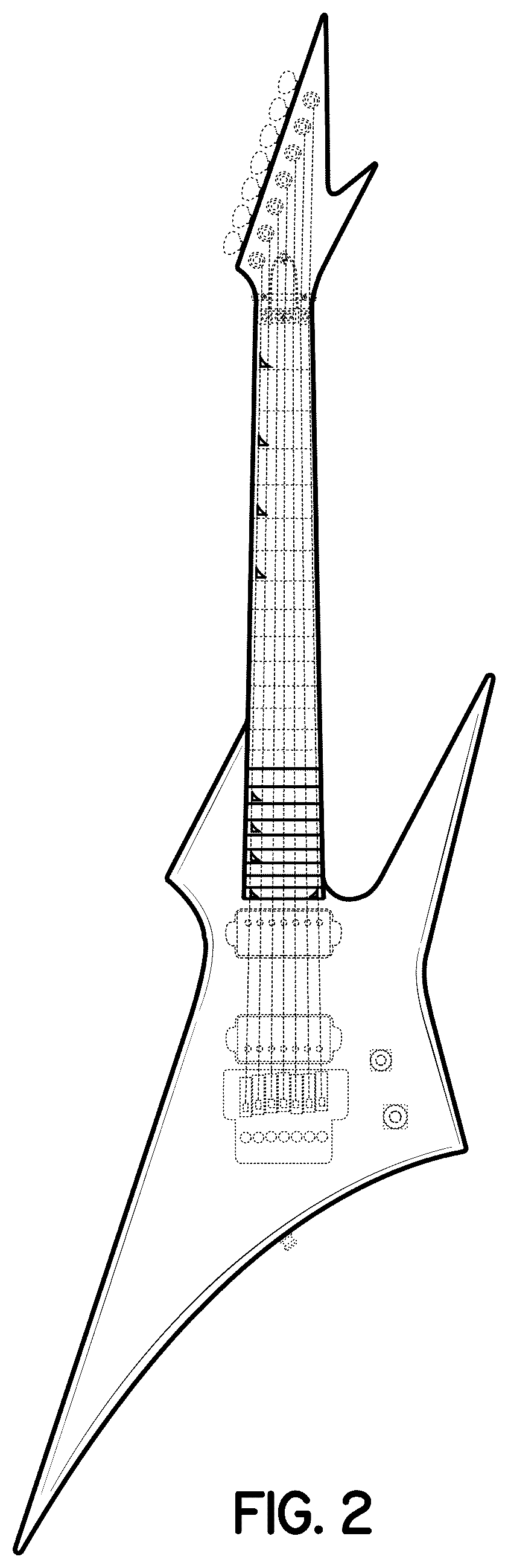 Patent USD1044921 Figure 2 – Guitar