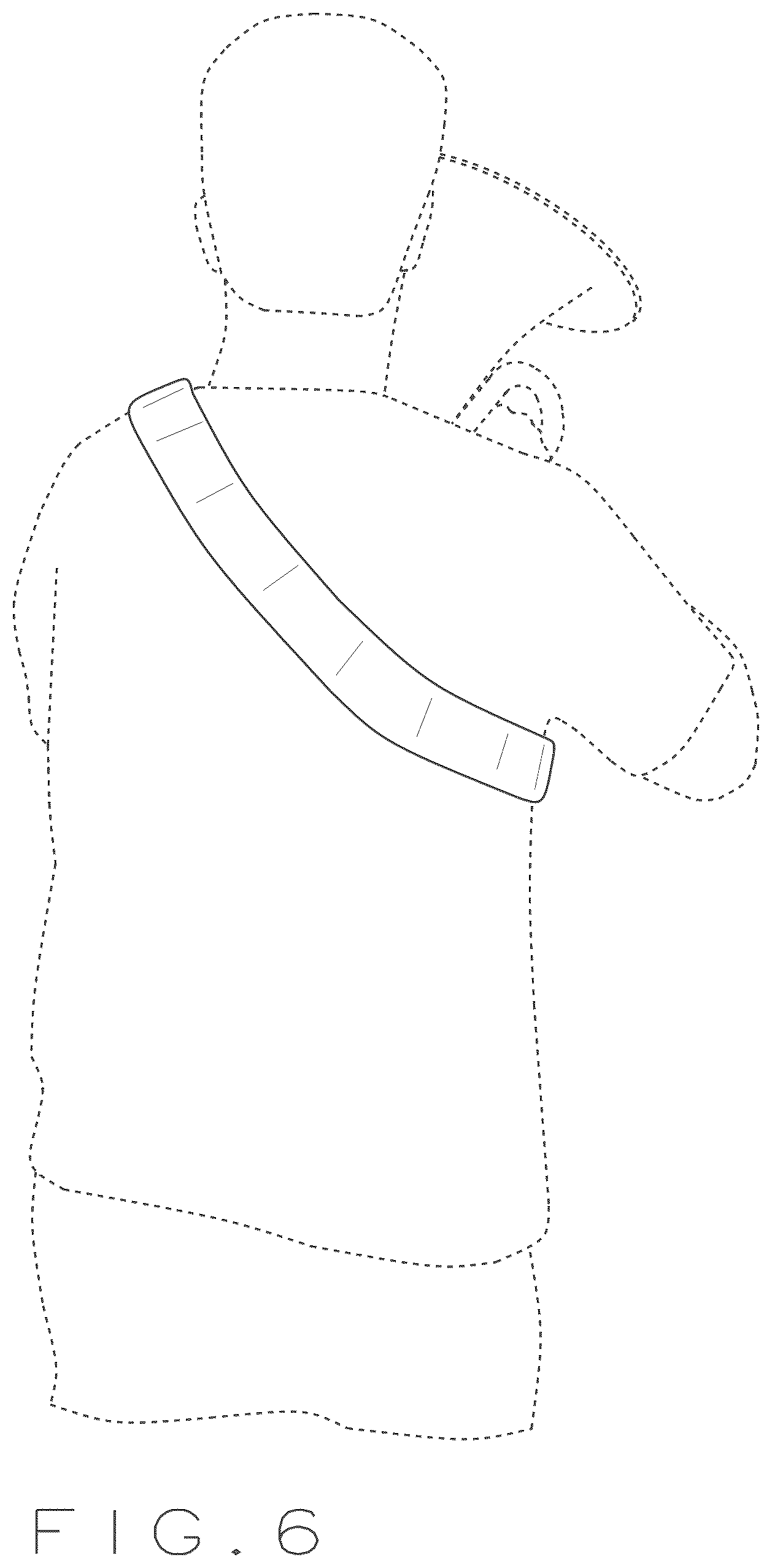 Patent USD1044923 Figure 3 – Harness for euphonium musical instrument