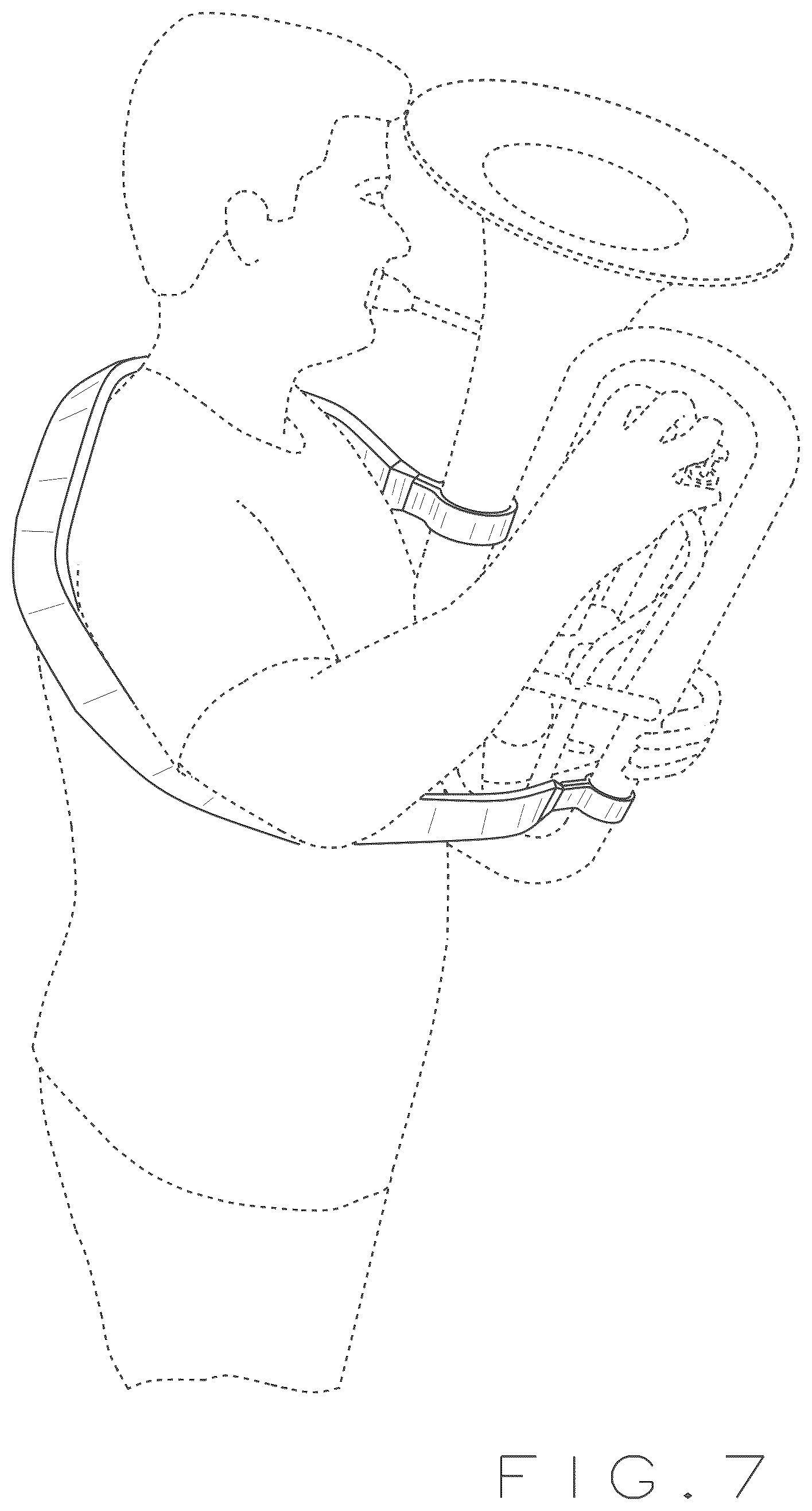 Patent USD1044923 Figure 4 – Harness for euphonium musical instrument