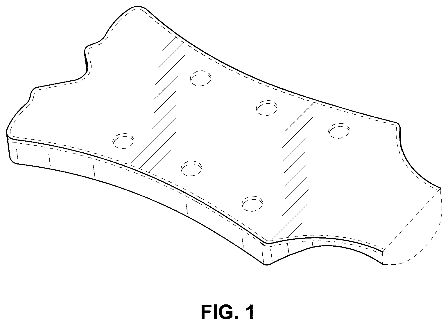 Patent USD1044924 Figure 1 – Guitar headstock