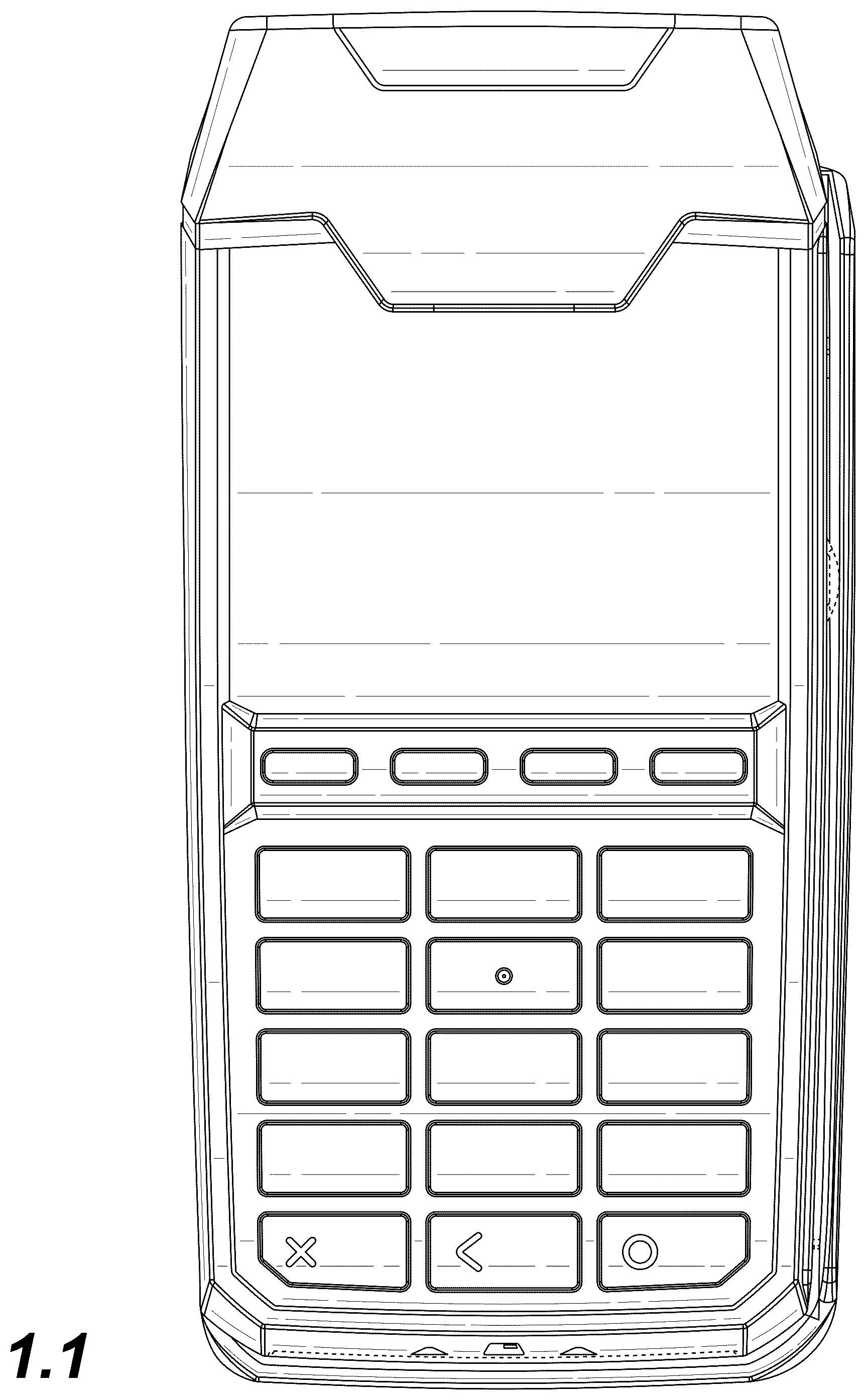 Patent USD1044932 — Payment terminal — Figure 1