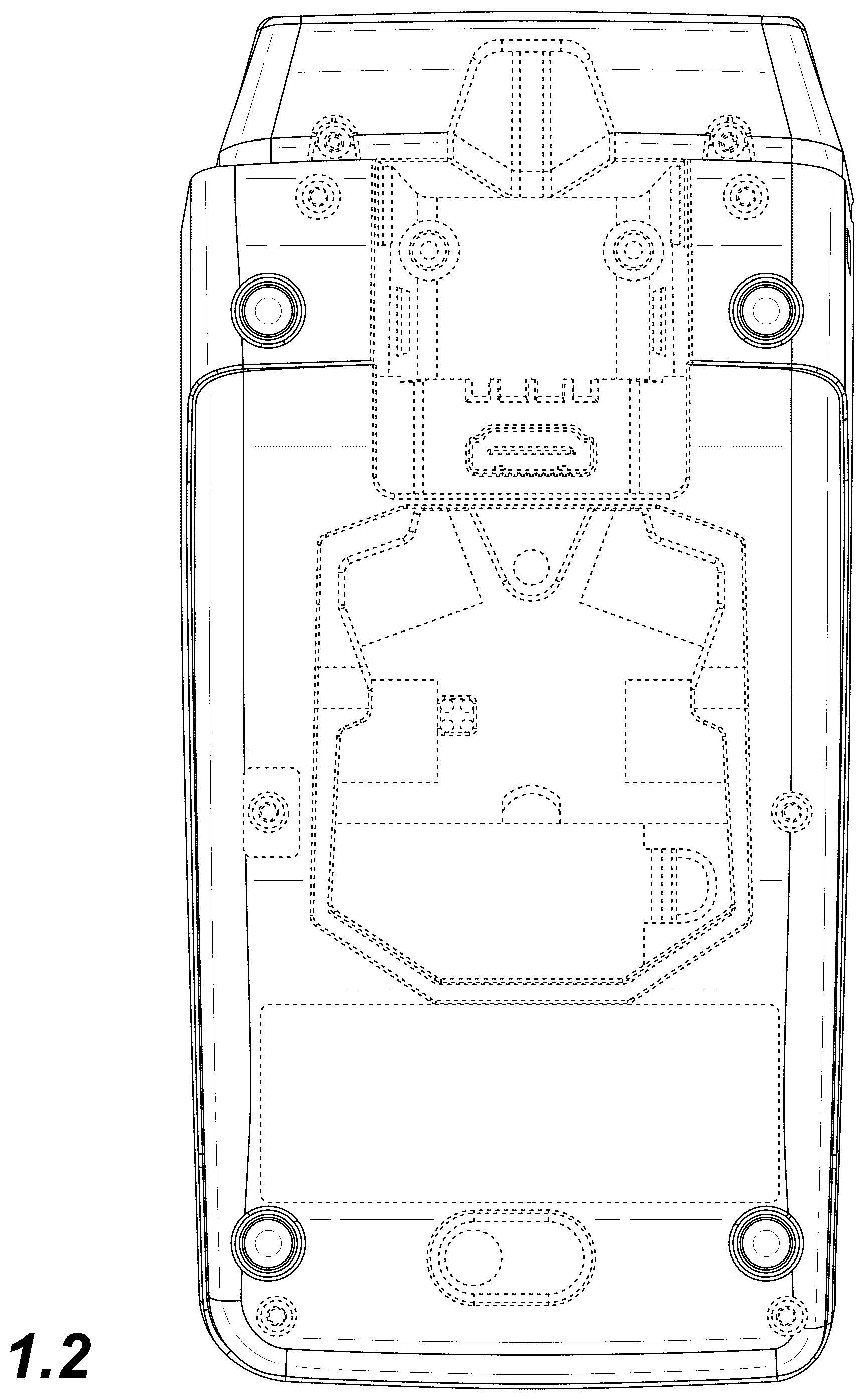 Patent USD1044932 Figure 2 – Payment terminal