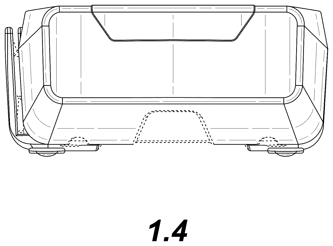 Patent USD1044932 Figure 4 – Payment terminal