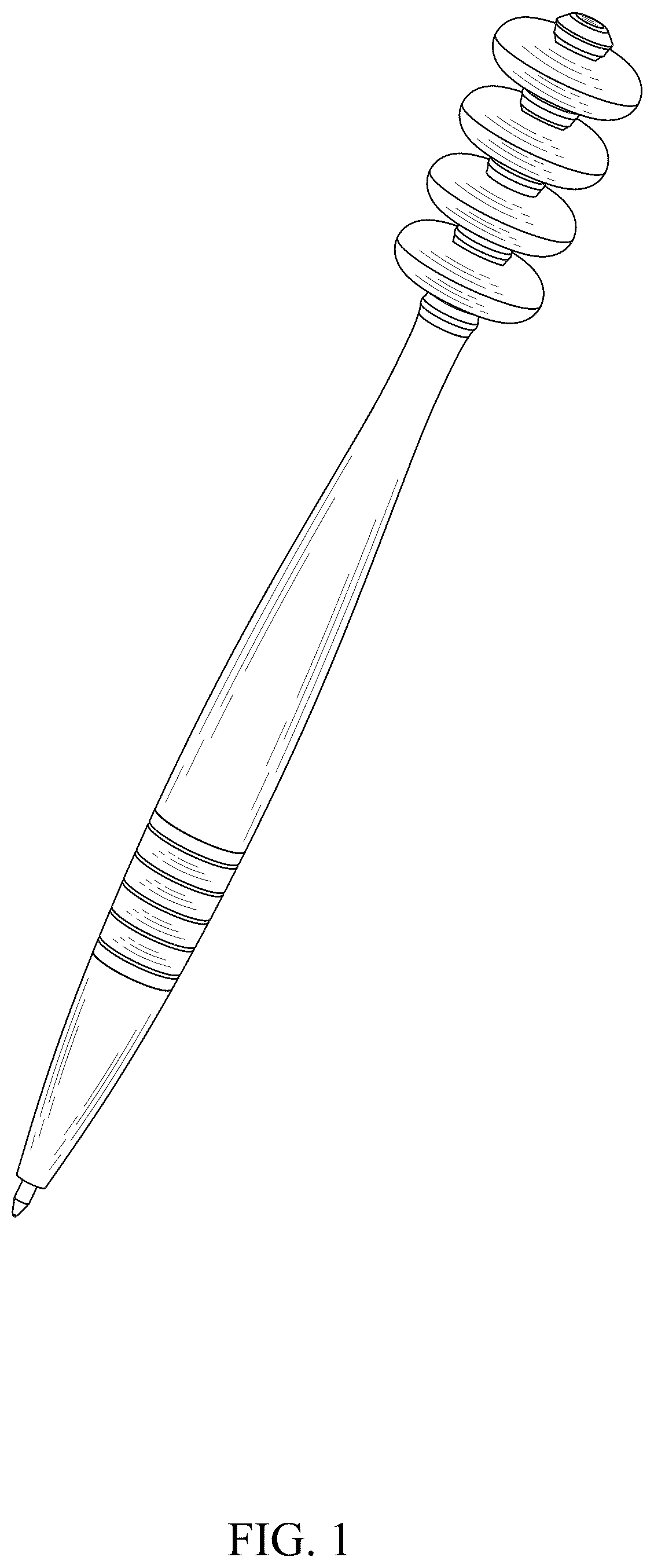 Patent USD1044941 Figure 1 – Spinning pen