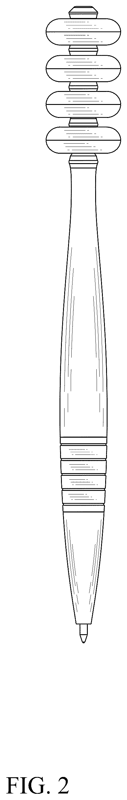 Patent USD1044941 Figure 2 – Spinning pen