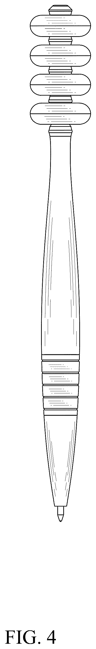 Patent USD1044941 Figure 4 – Spinning pen