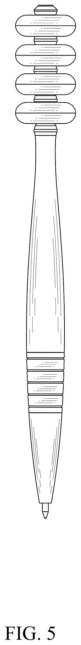 Patent USD1044941 Figure 5 – Spinning pen