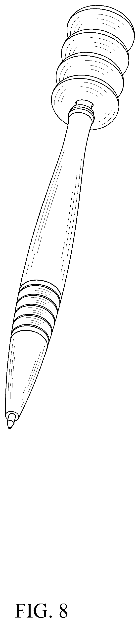 Patent USD1044941 Figure 8 – Spinning pen