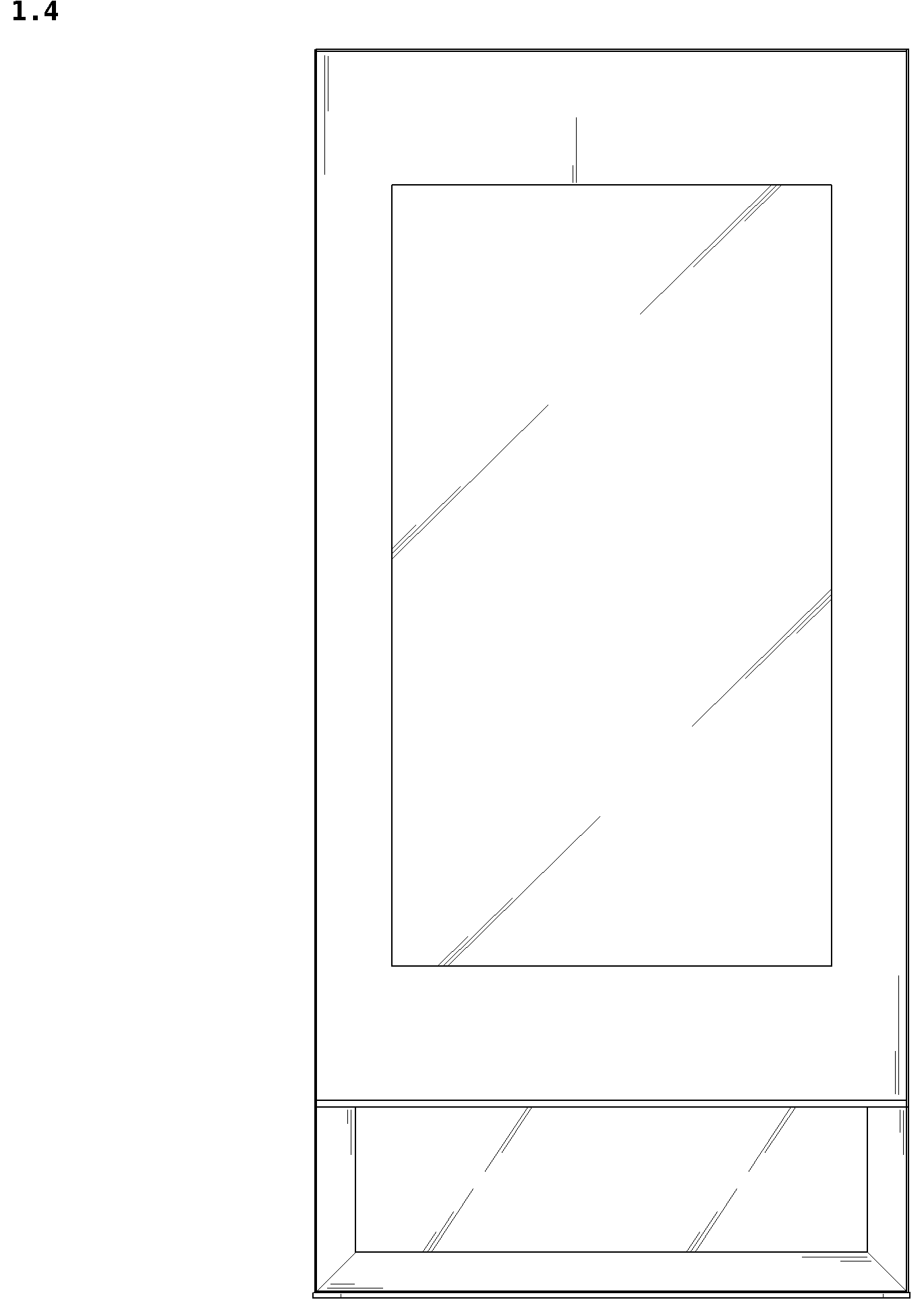 Patent USD1044945 Figure 4 – Digital signage