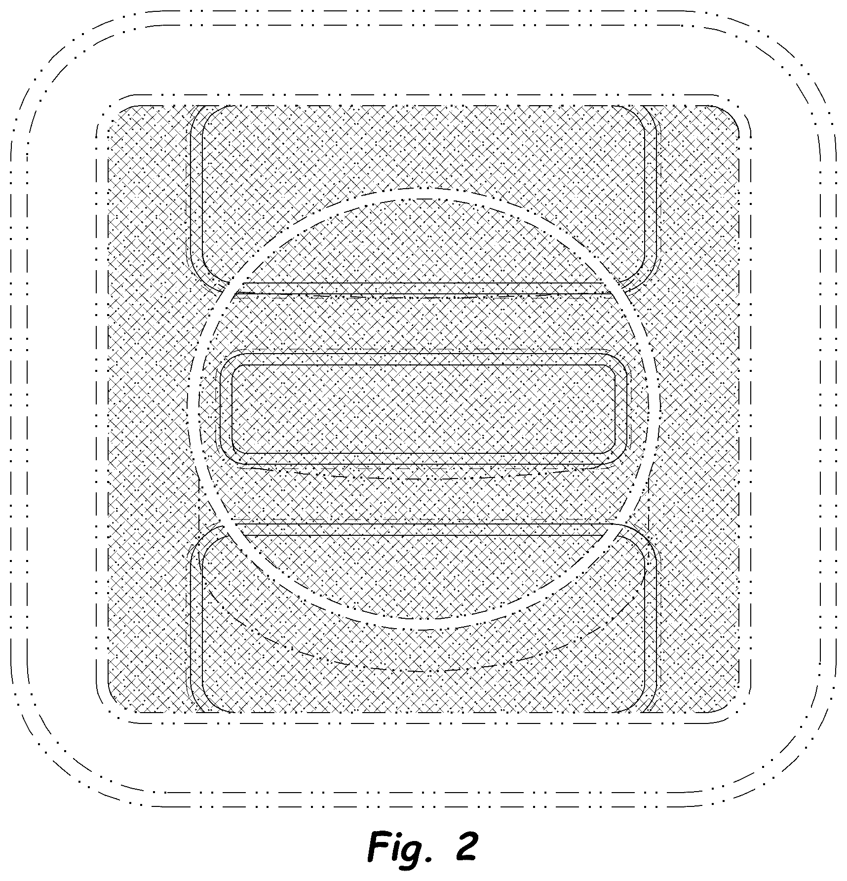 Patent USD1044948 Figure 2 – Flying disc game target