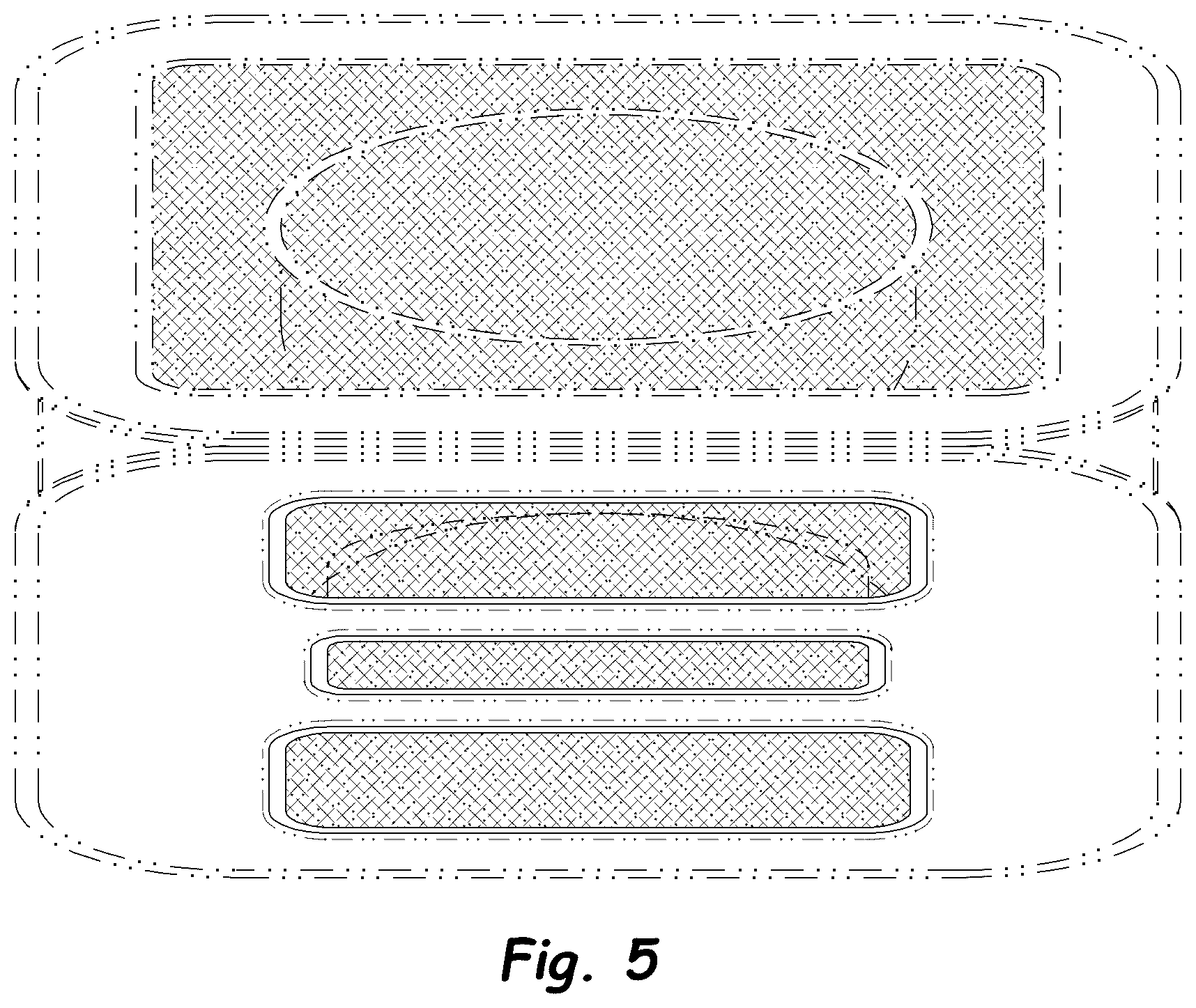 Patent USD1044948 Figure 5 – Flying disc game target
