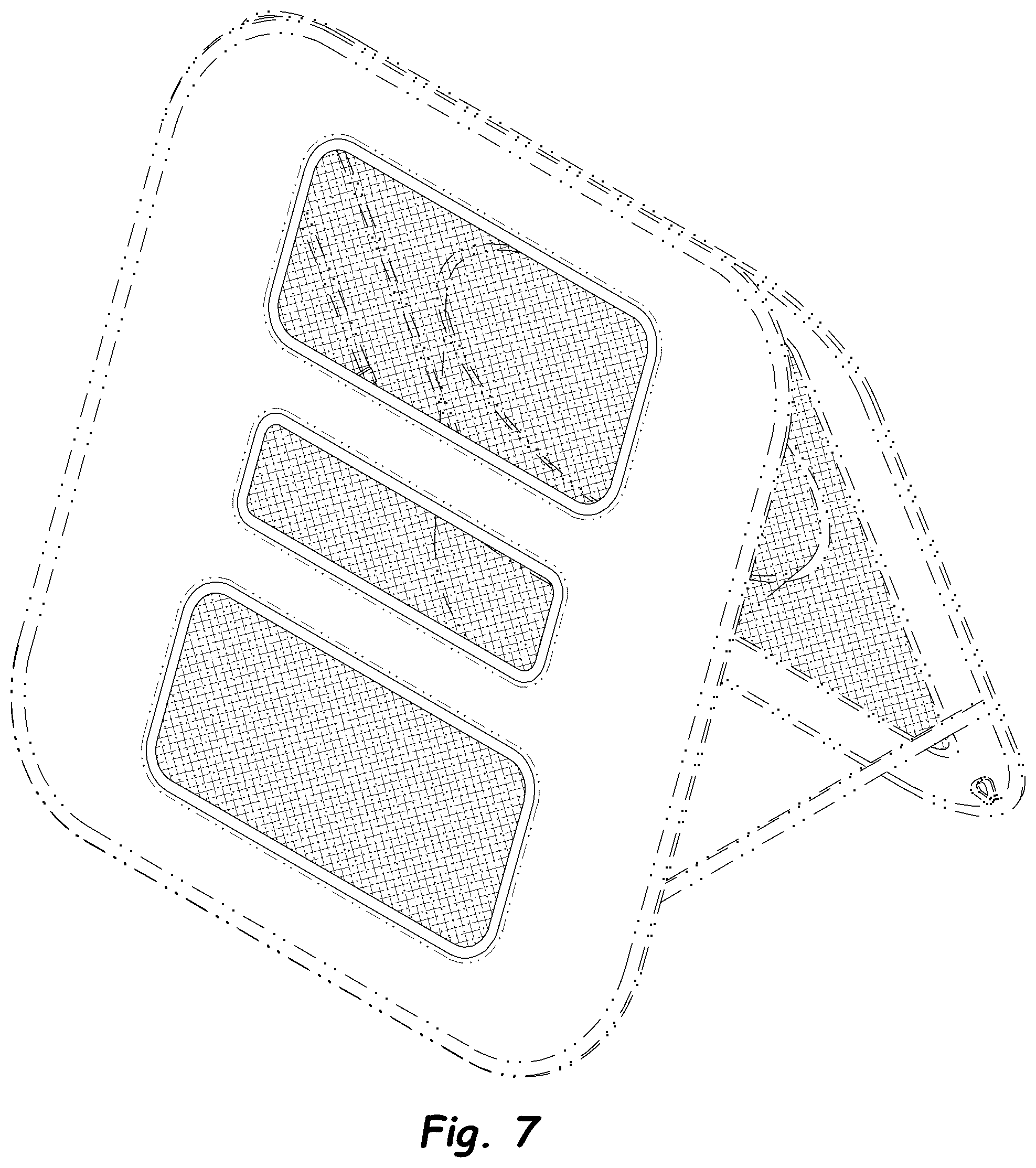 Patent USD1044948 Figure 7 – Flying disc game target