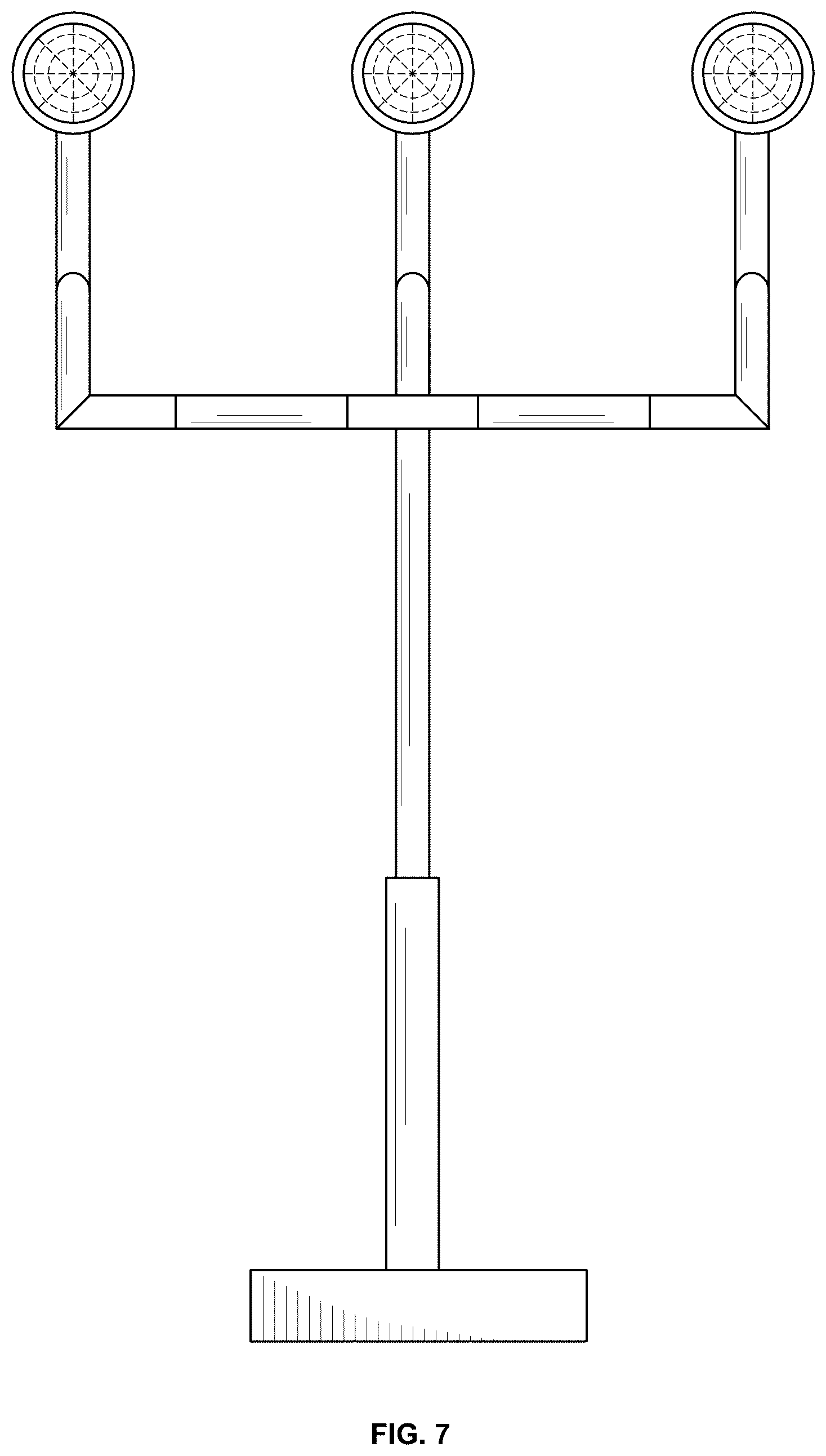 Patent USD1044949 Figure 5 – Game football throwing target
