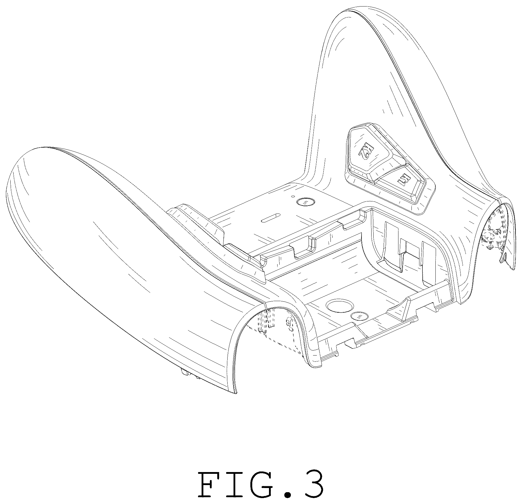 Patent USD1044950 Figure 3 – Cover for game controller