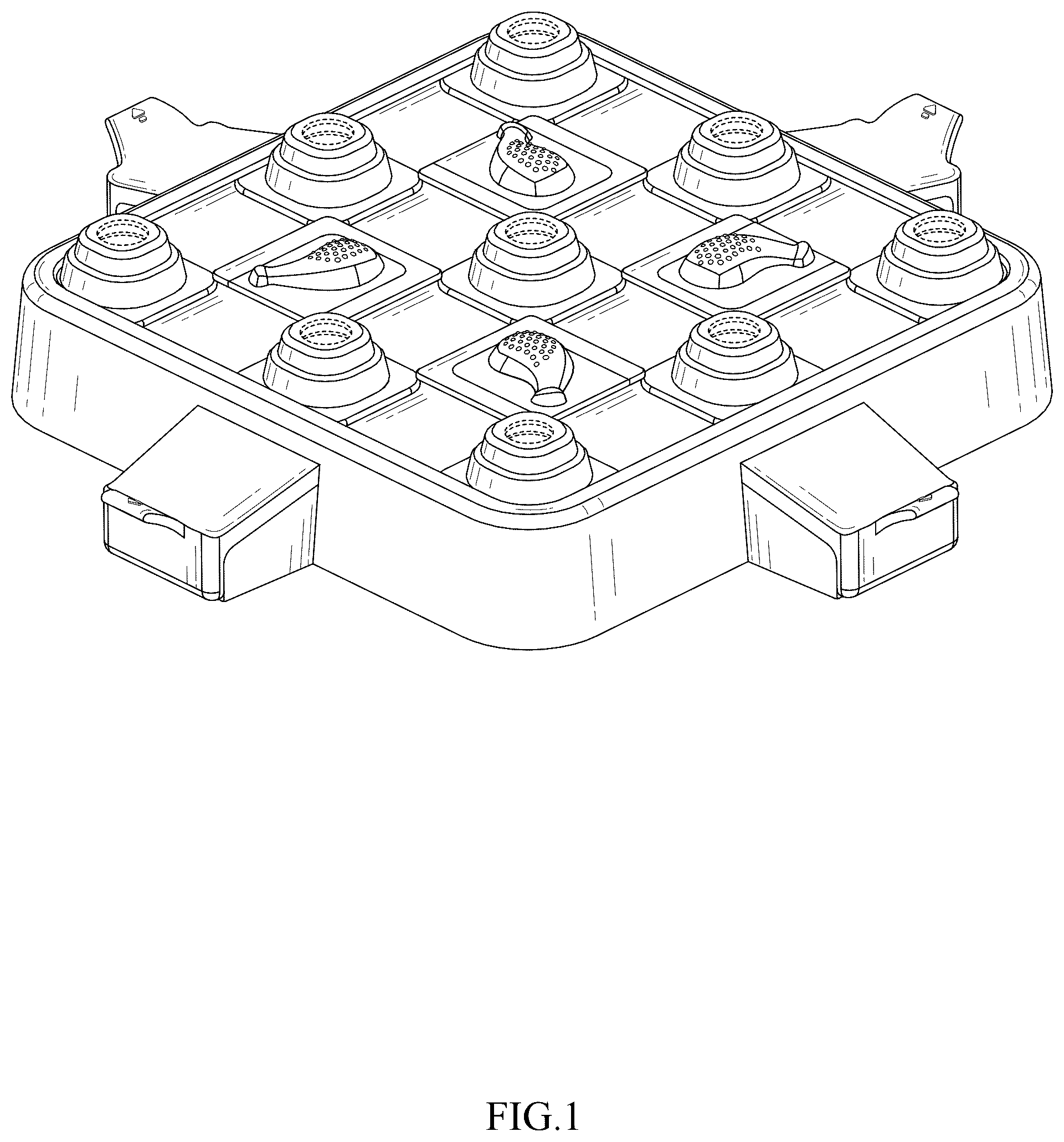 Patent USD1044951 Figure 1 – Educational turntable toy