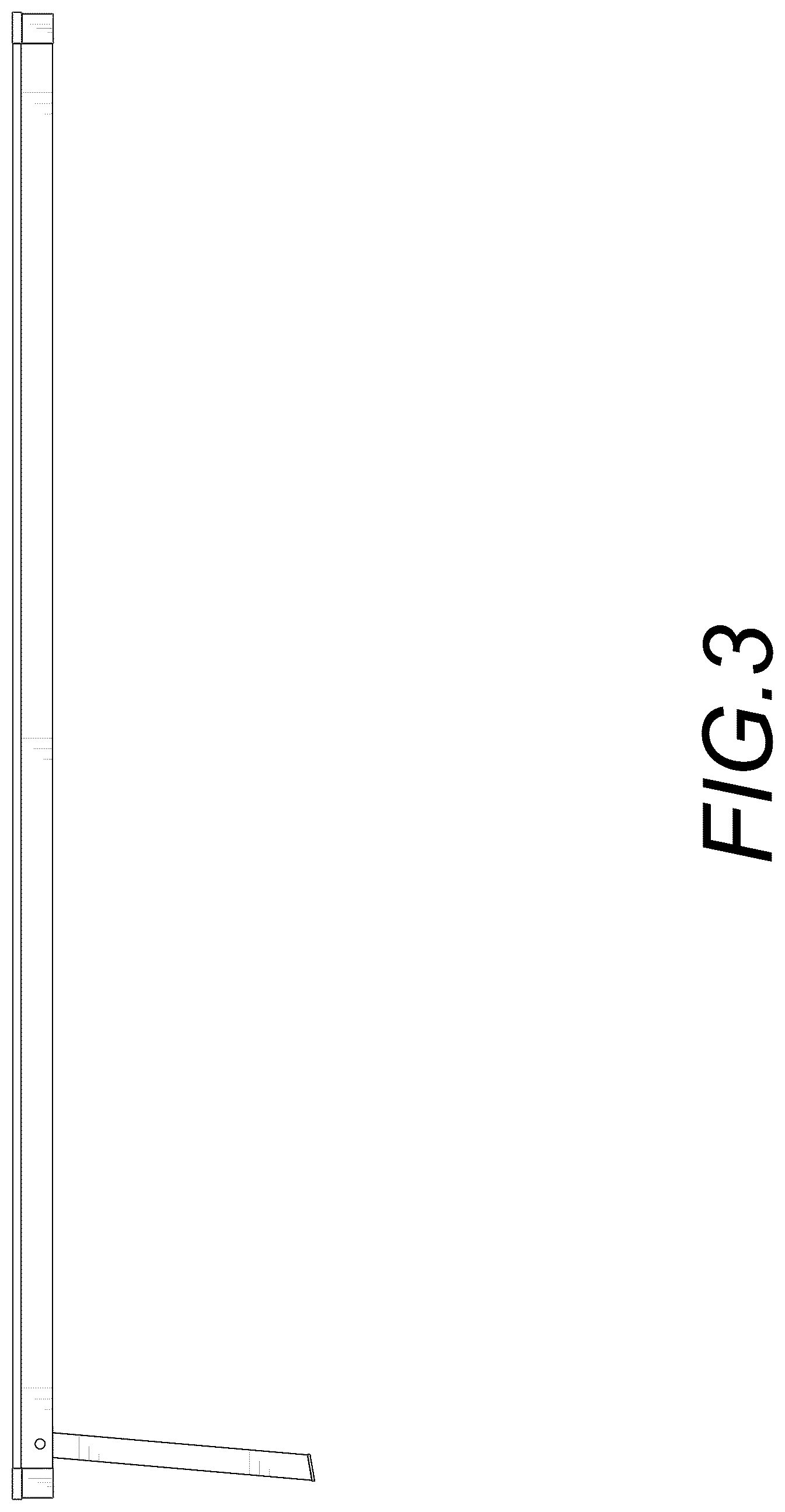 Patent USD1044953 Figure 3 – Cornhole board