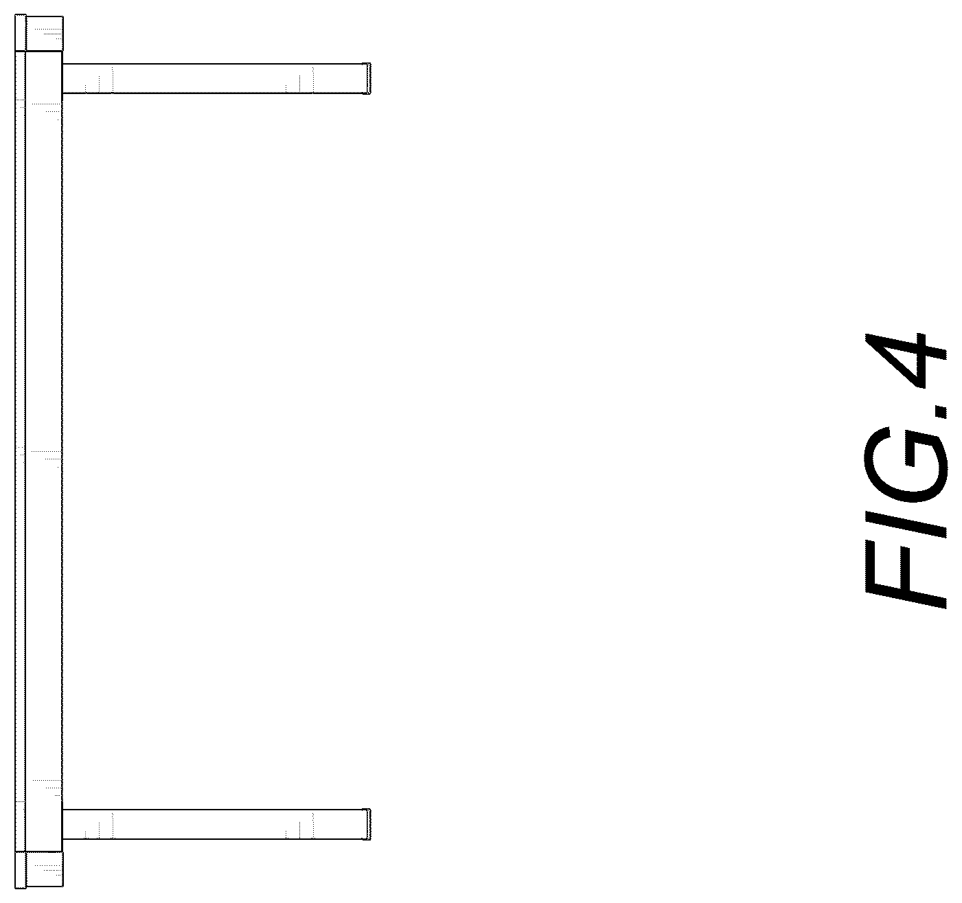 Patent USD1044953 Figure 4 – Cornhole board