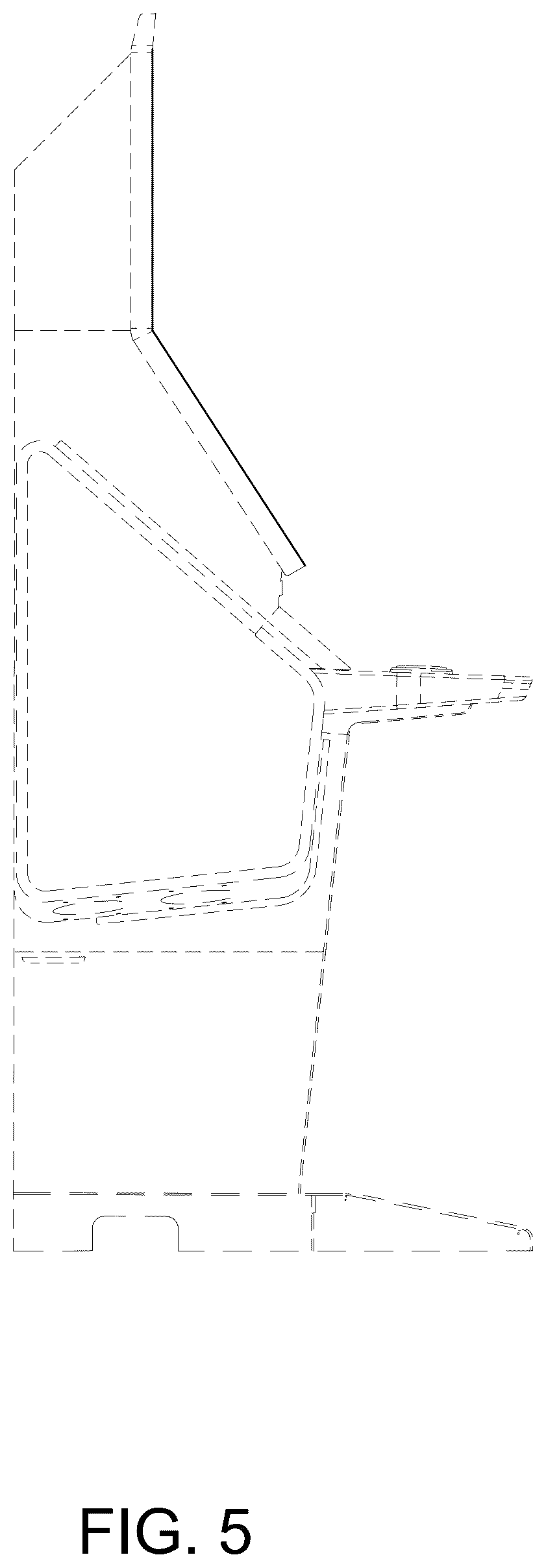 Patent USD1044954 Figure 5 – Gaming machine