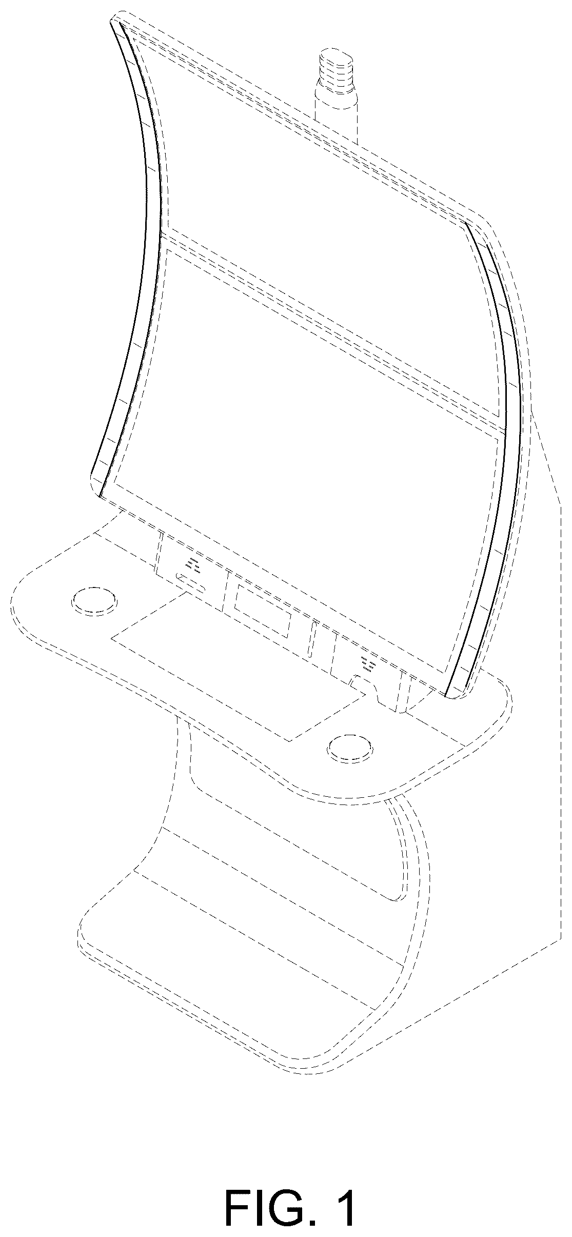 Patent USD1044957 Figure 1 – Gaming machine display