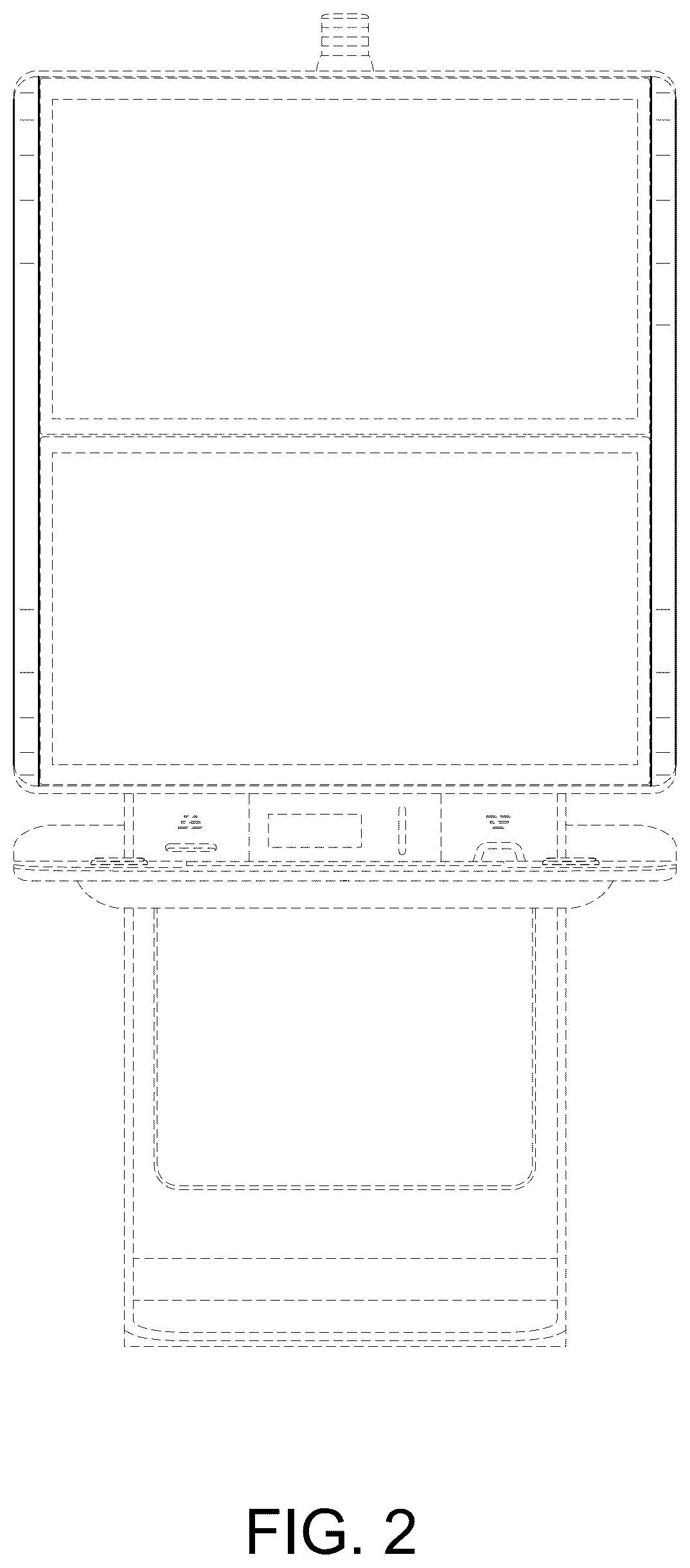 Patent USD1044957 Figure 2 – Gaming machine display