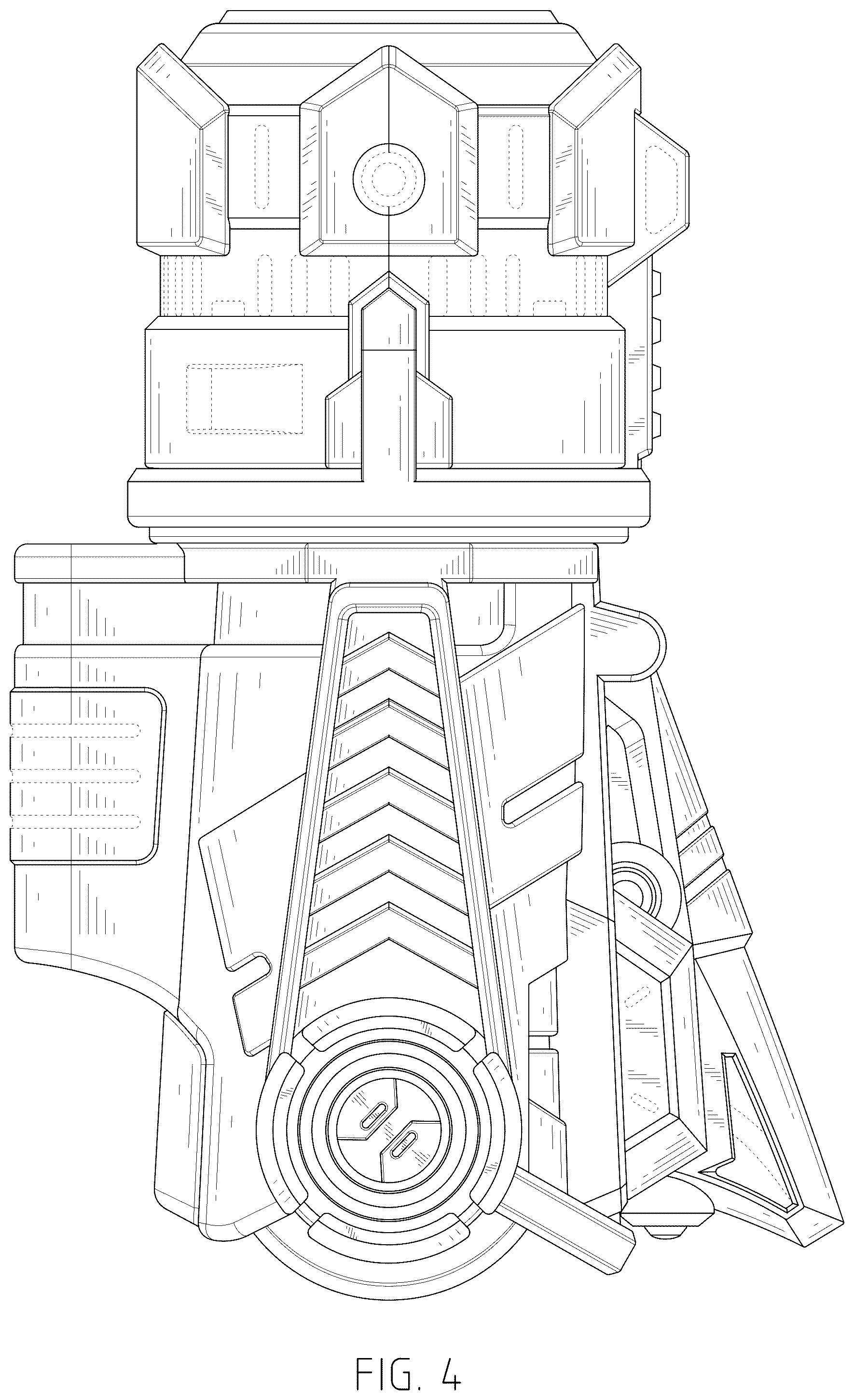 Patent USD1044959 Figure 4 – Bubble machine