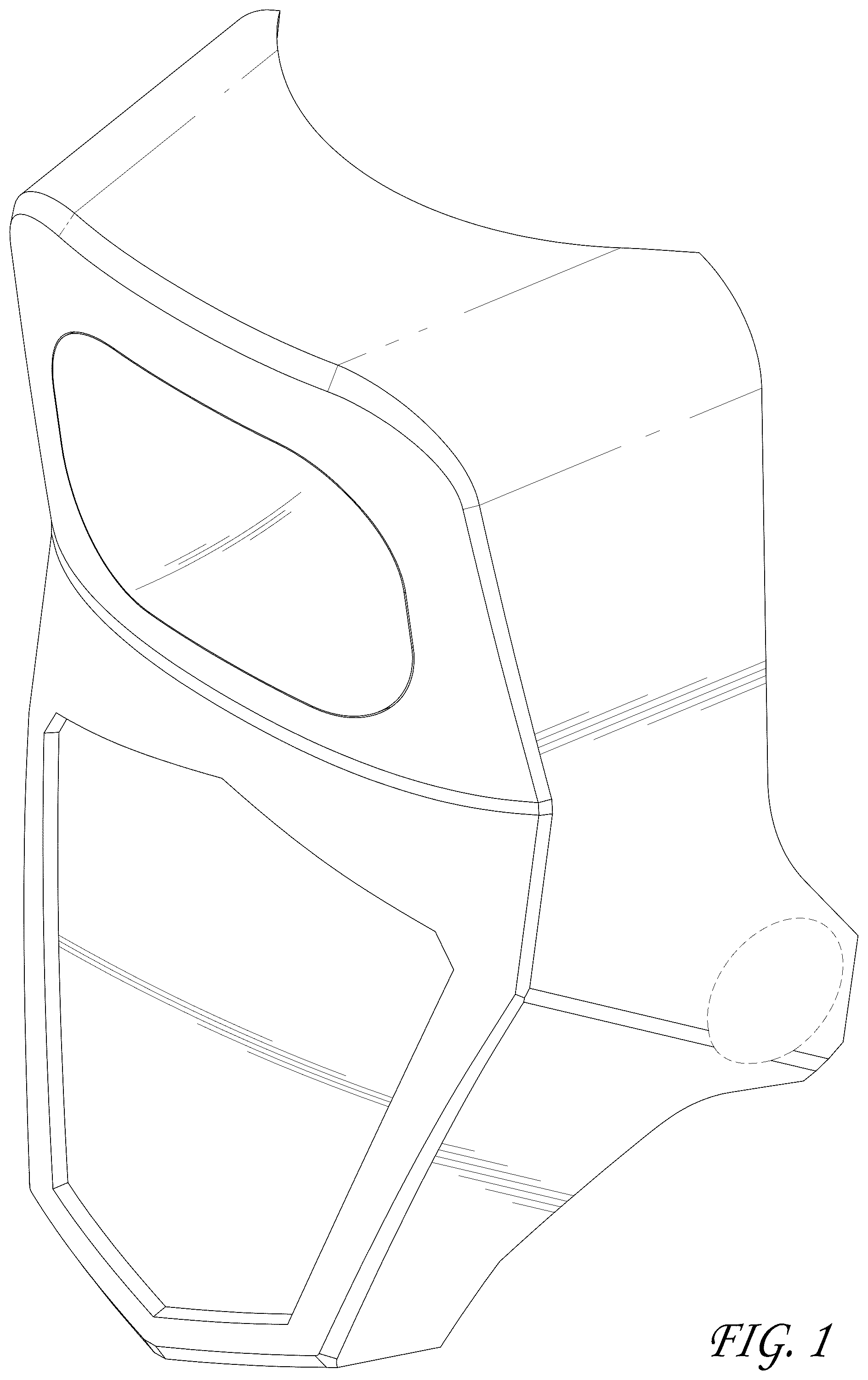 Patent USD1044961 Figure 1 – Badge