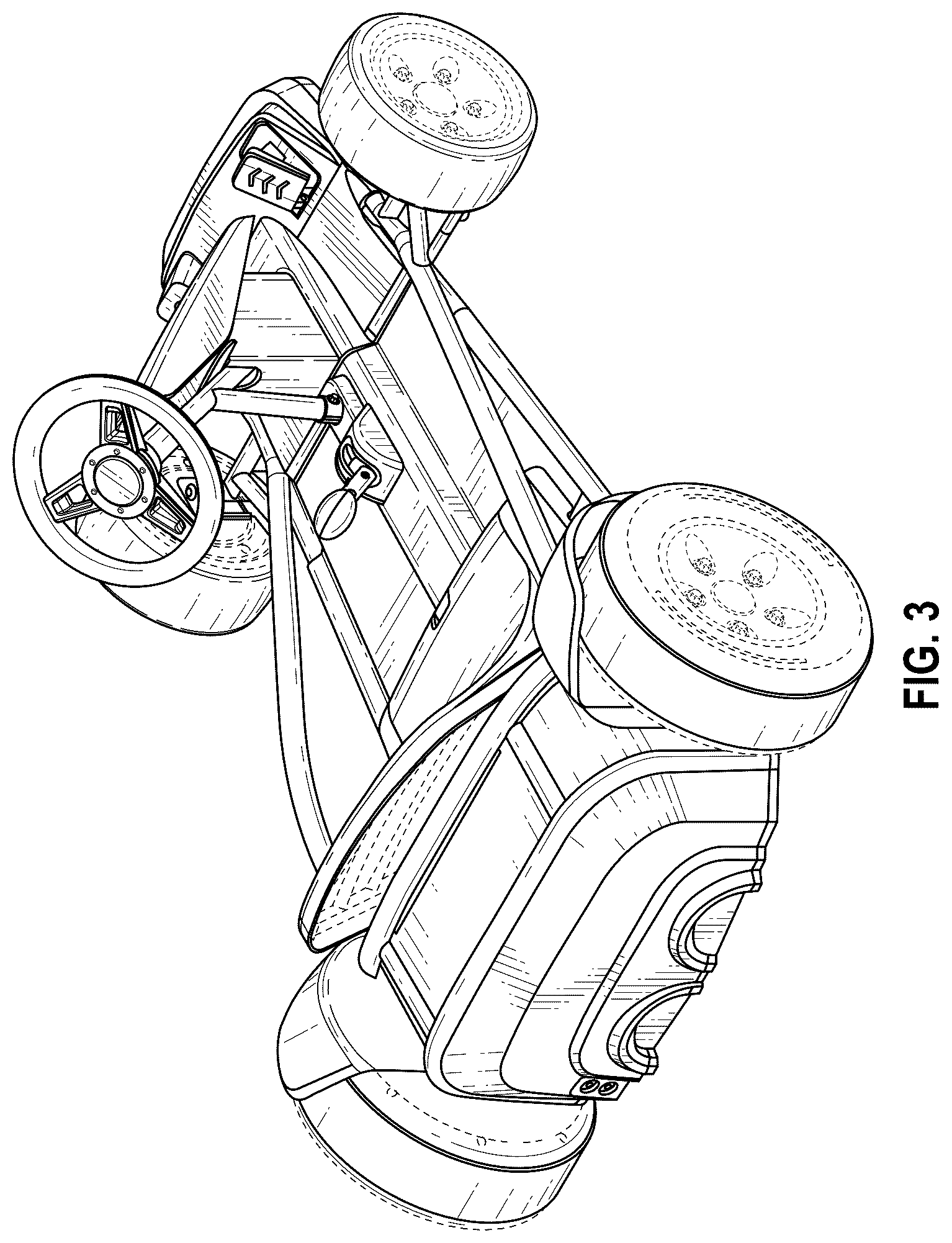 Patent USD1044962 Figure 3 – Go kart