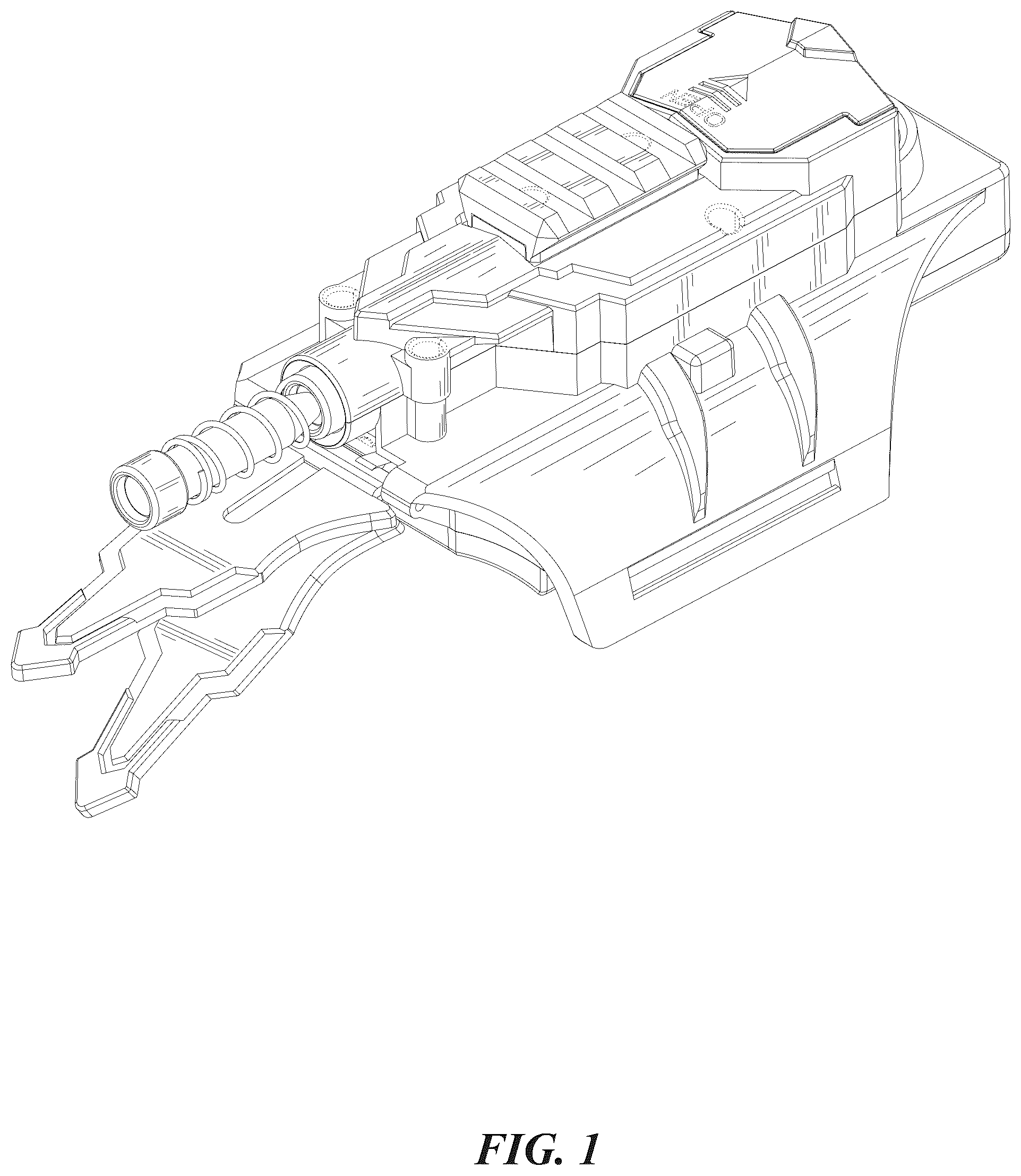 Patent USD1044965 — Toy for launcher — Figure 1
