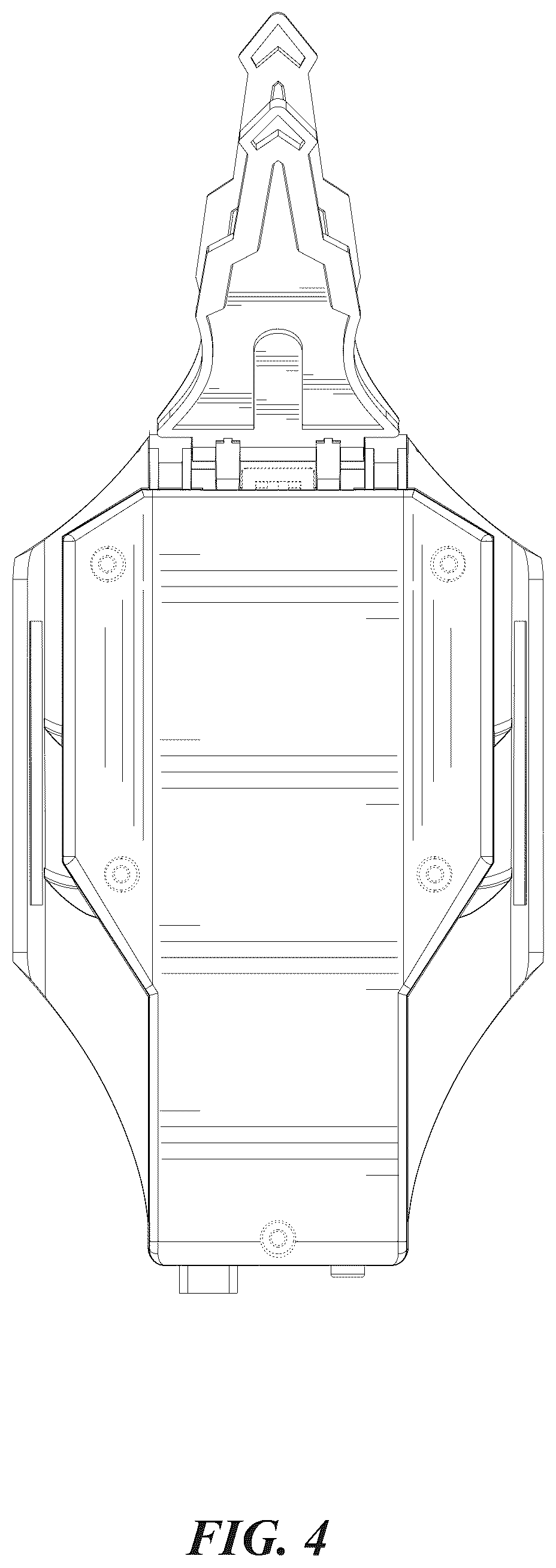 Patent USD1044965 Figure 4 – Toy for launcher