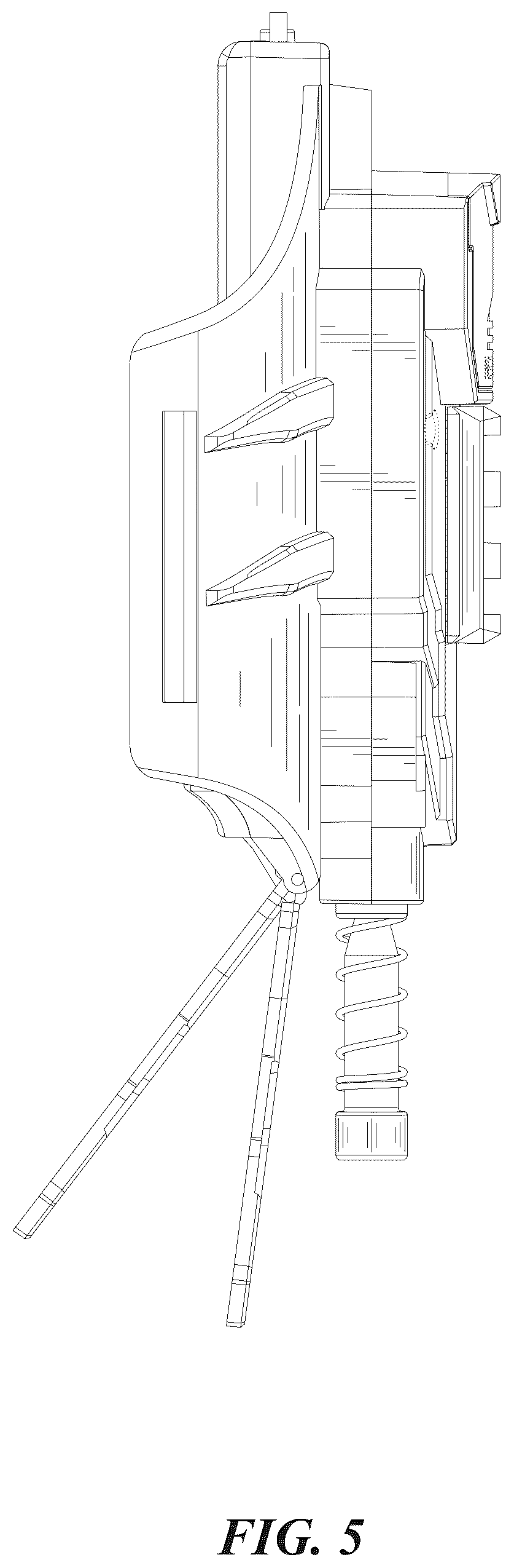 Patent USD1044965 Figure 5 – Toy for launcher