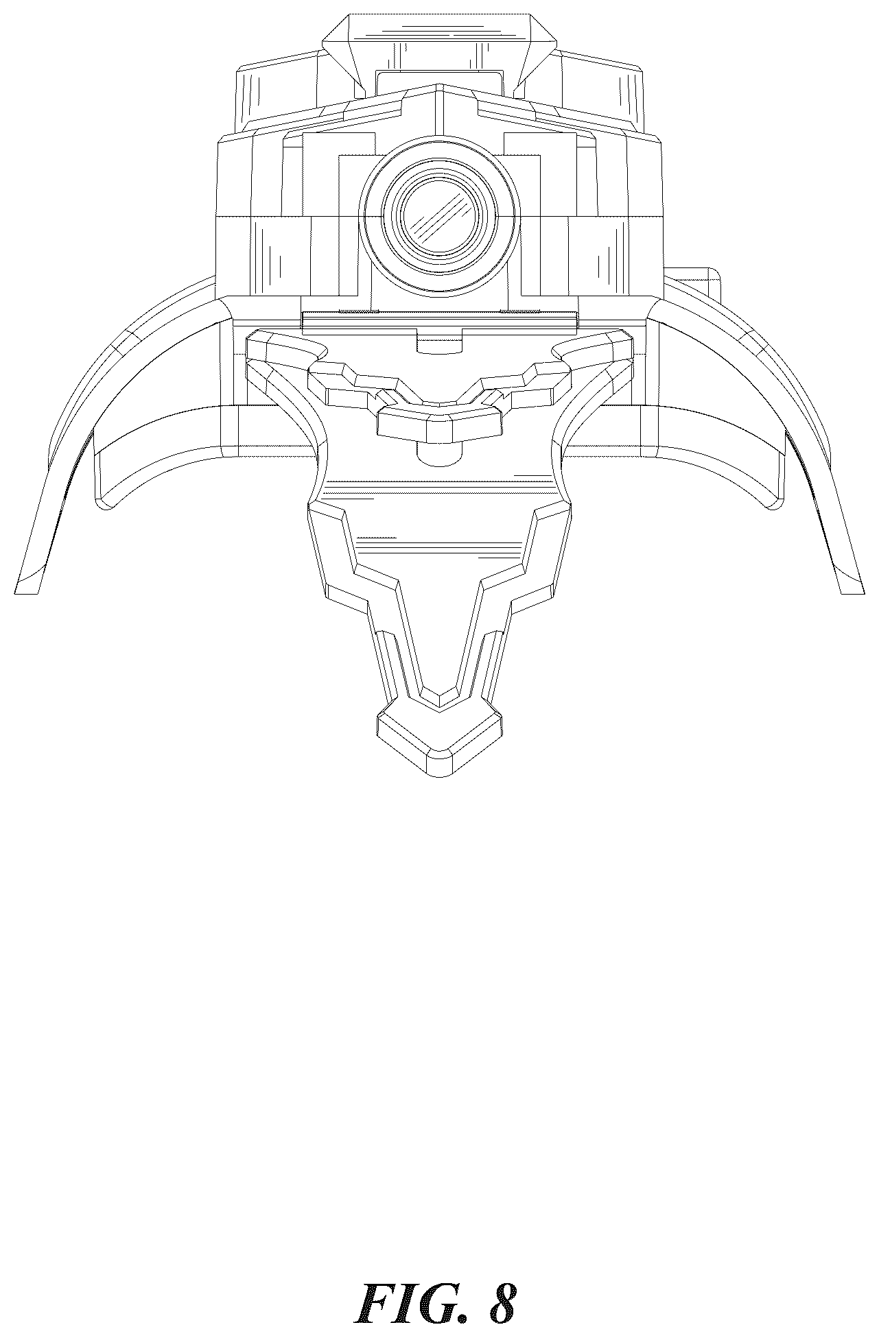 Patent USD1044965 Figure 8 – Toy for launcher