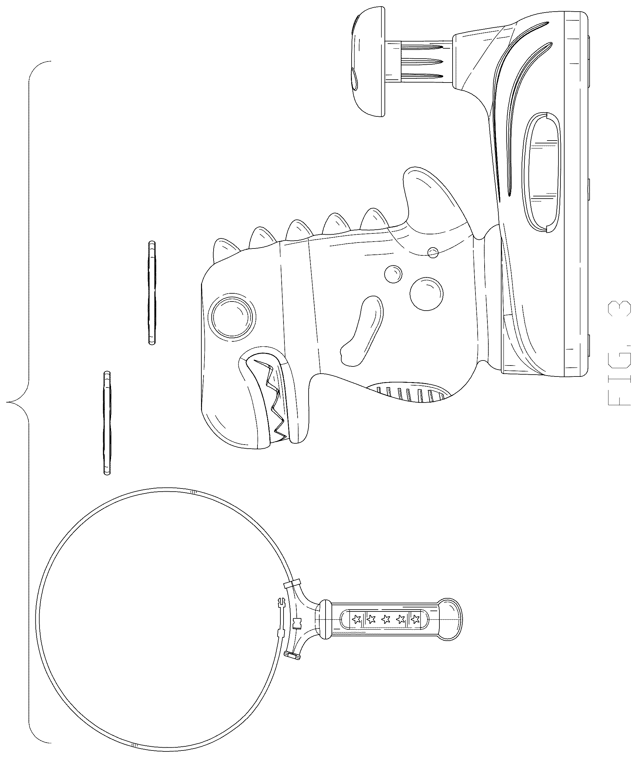 Patent USD1044967 Figure 3 – Toy