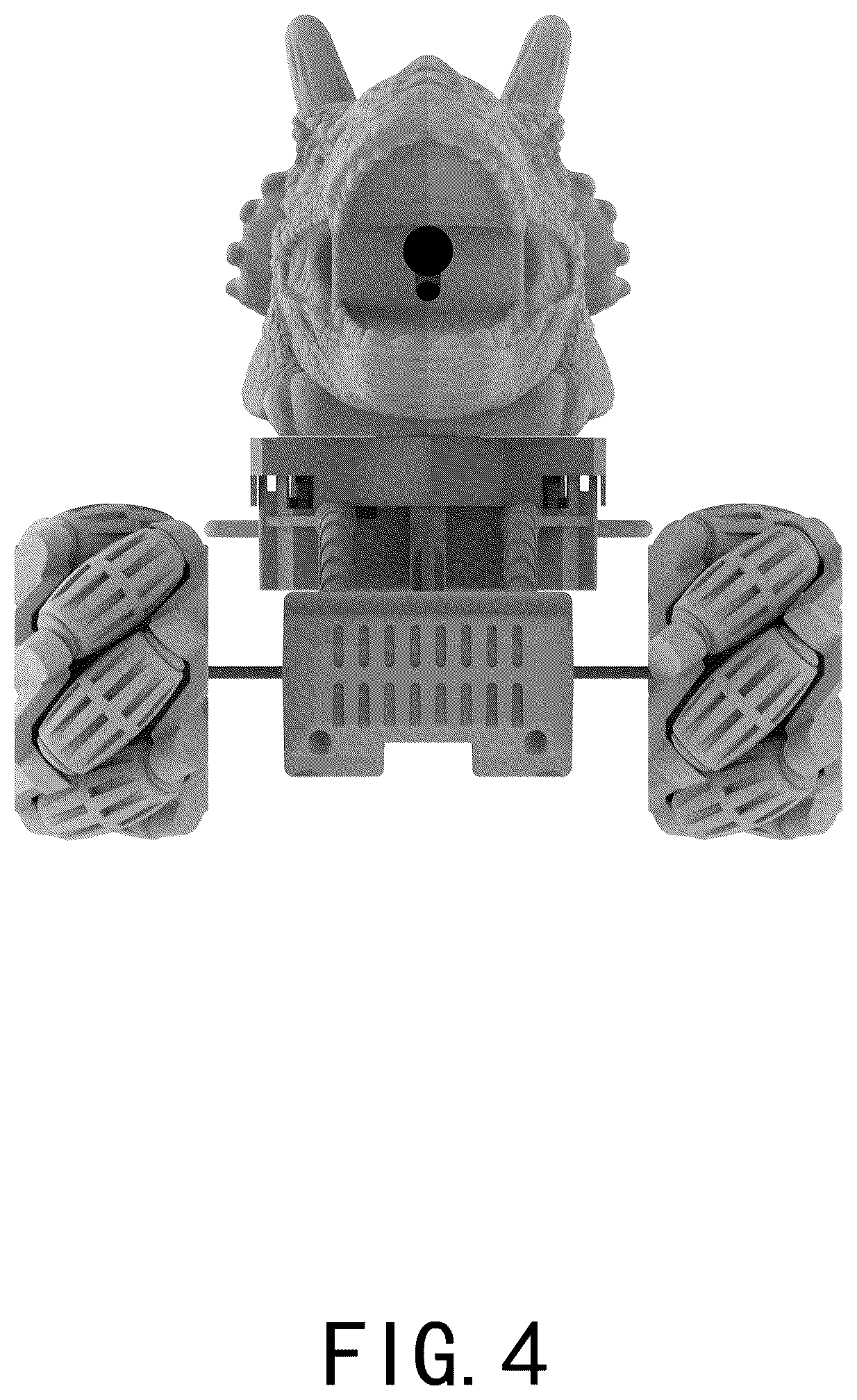 Patent USD1044969 Figure 4 – Dinosaur toy car