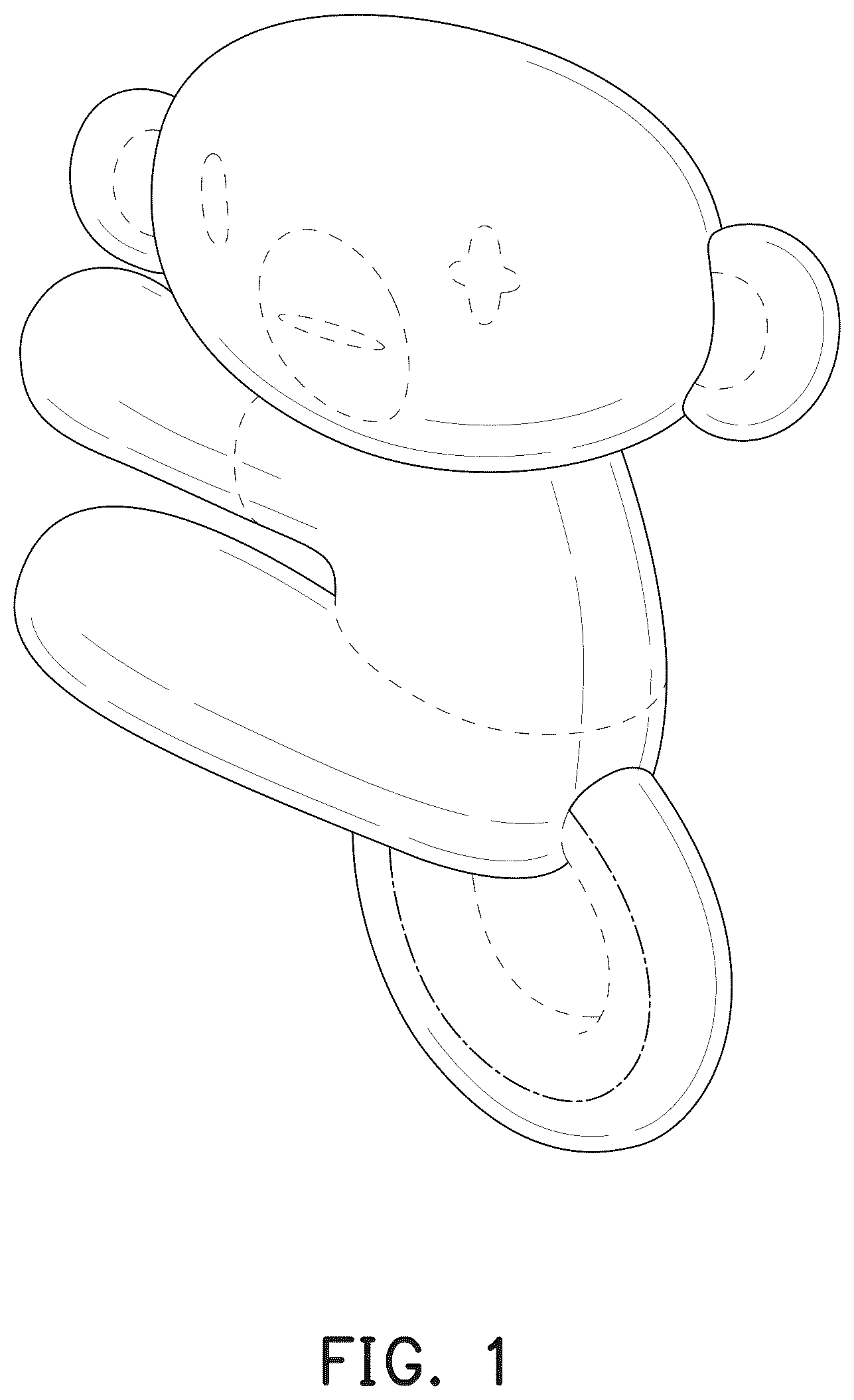 Patent USD1044971 Figure 1 – Doll