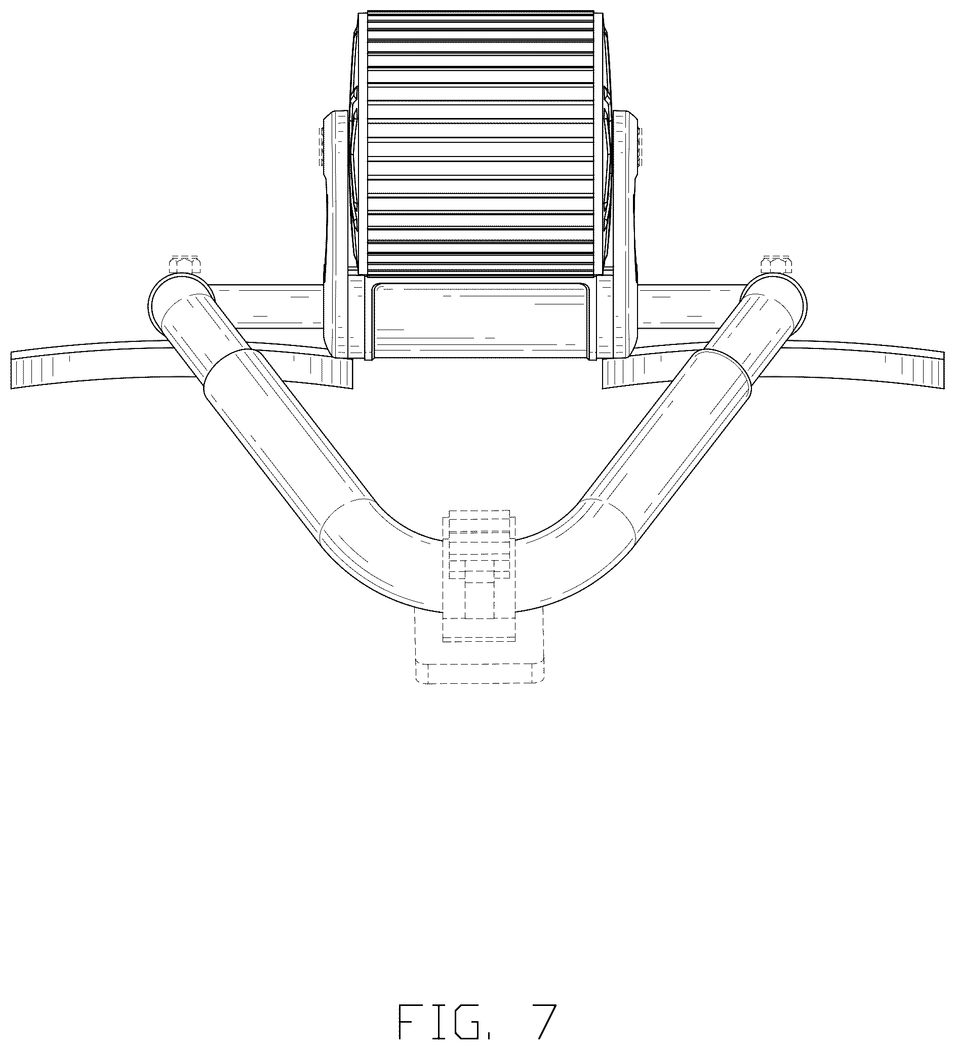 Patent USD1044974 Figure 7 – Abdominal wheel