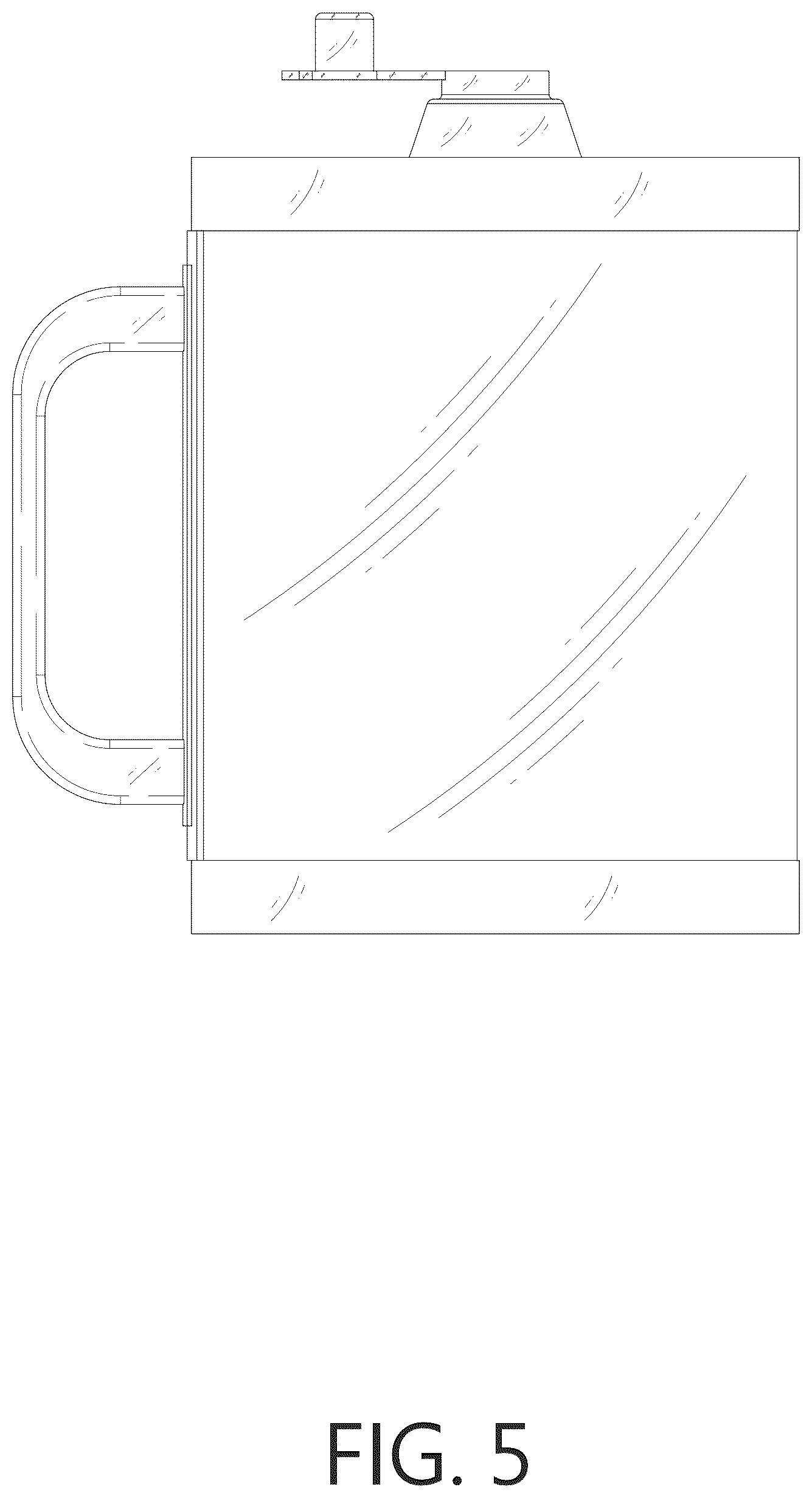 Patent USD1044976 Figure 5 – Water dumbbell